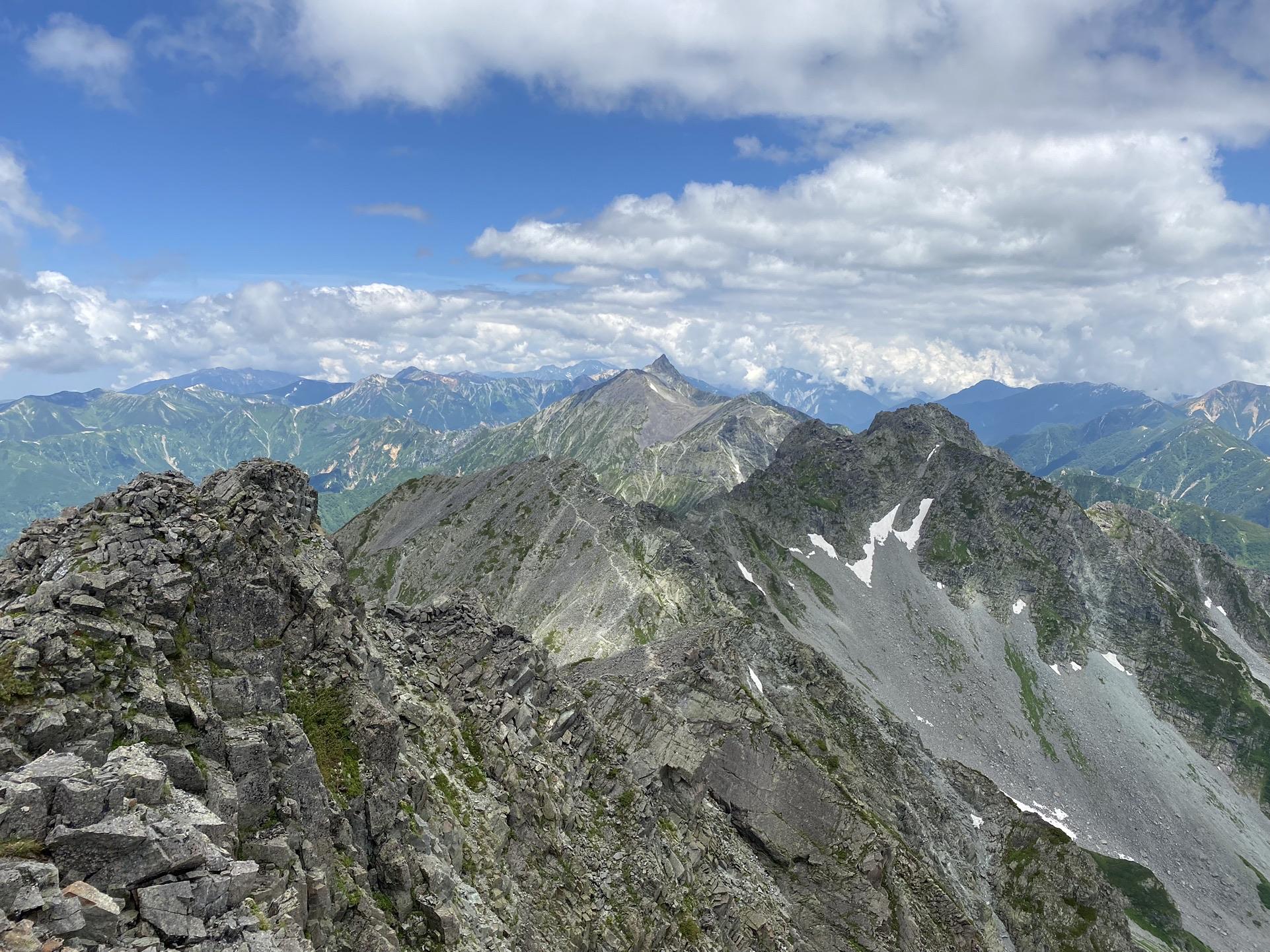 キツイと怖いの重太郎新道 / ヨッシーさんの槍ヶ岳・穂高岳・上高地の