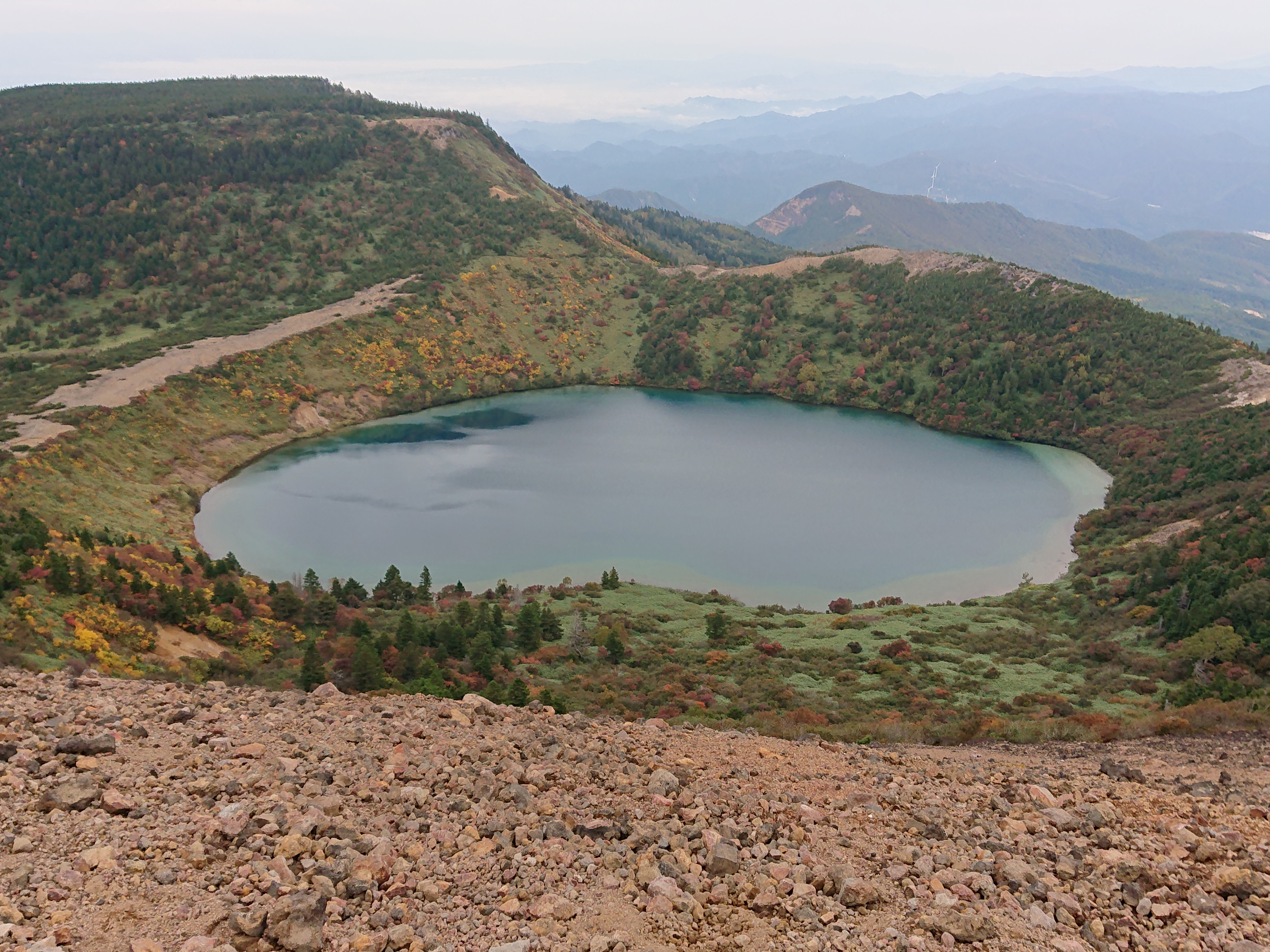 一切経山 東吾妻山 姉弟登山 Wolfさんの吾妻山 一切経山の活動データ Yamap ヤマップ