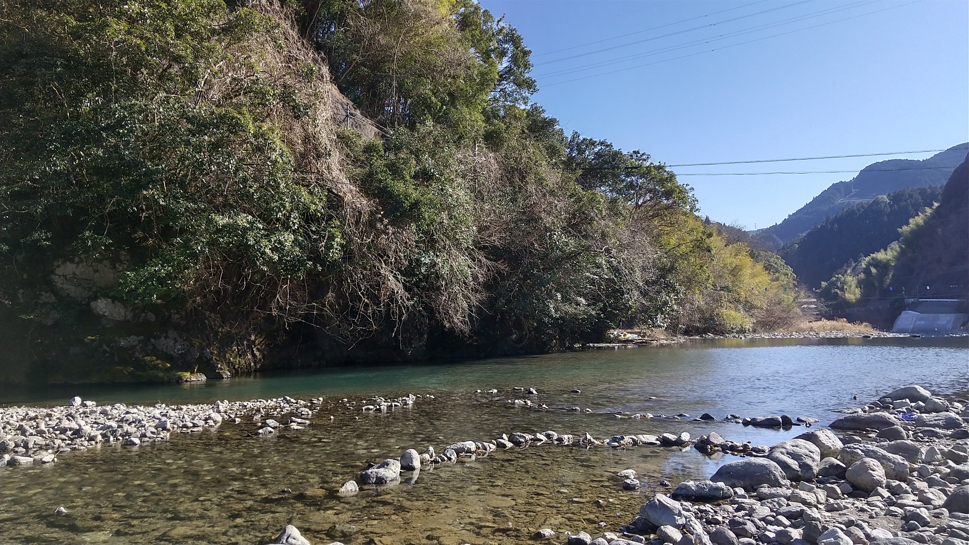 興津川でソロ焚き火 21 02 06 かたやんさんの静岡市 清水区 の活動データ Yamap ヤマップ