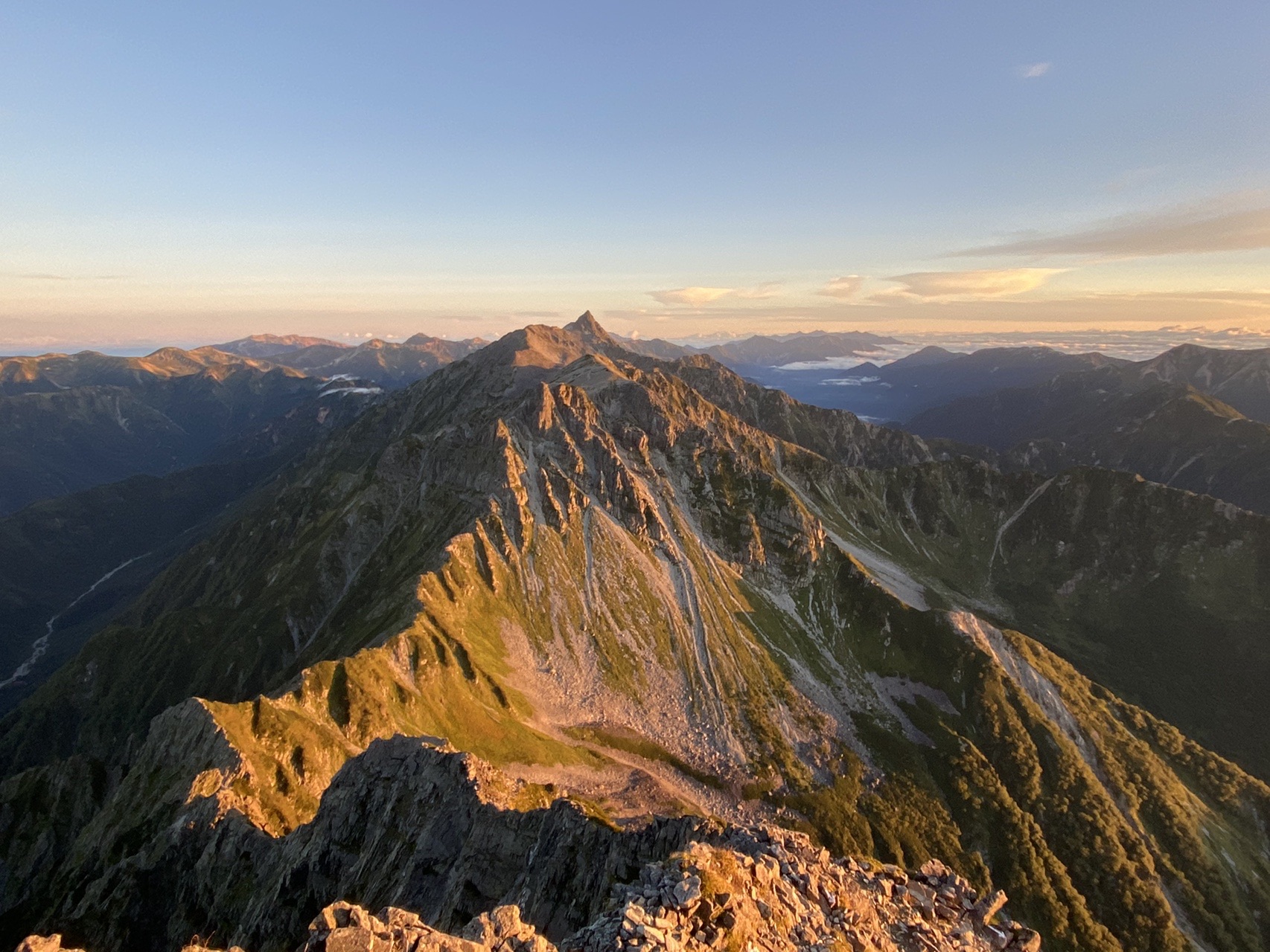 晴天の槍穂高縦走 2泊3日 ふじさんの槍ヶ岳 穂高岳 上高地の活動データ Yamap ヤマップ
