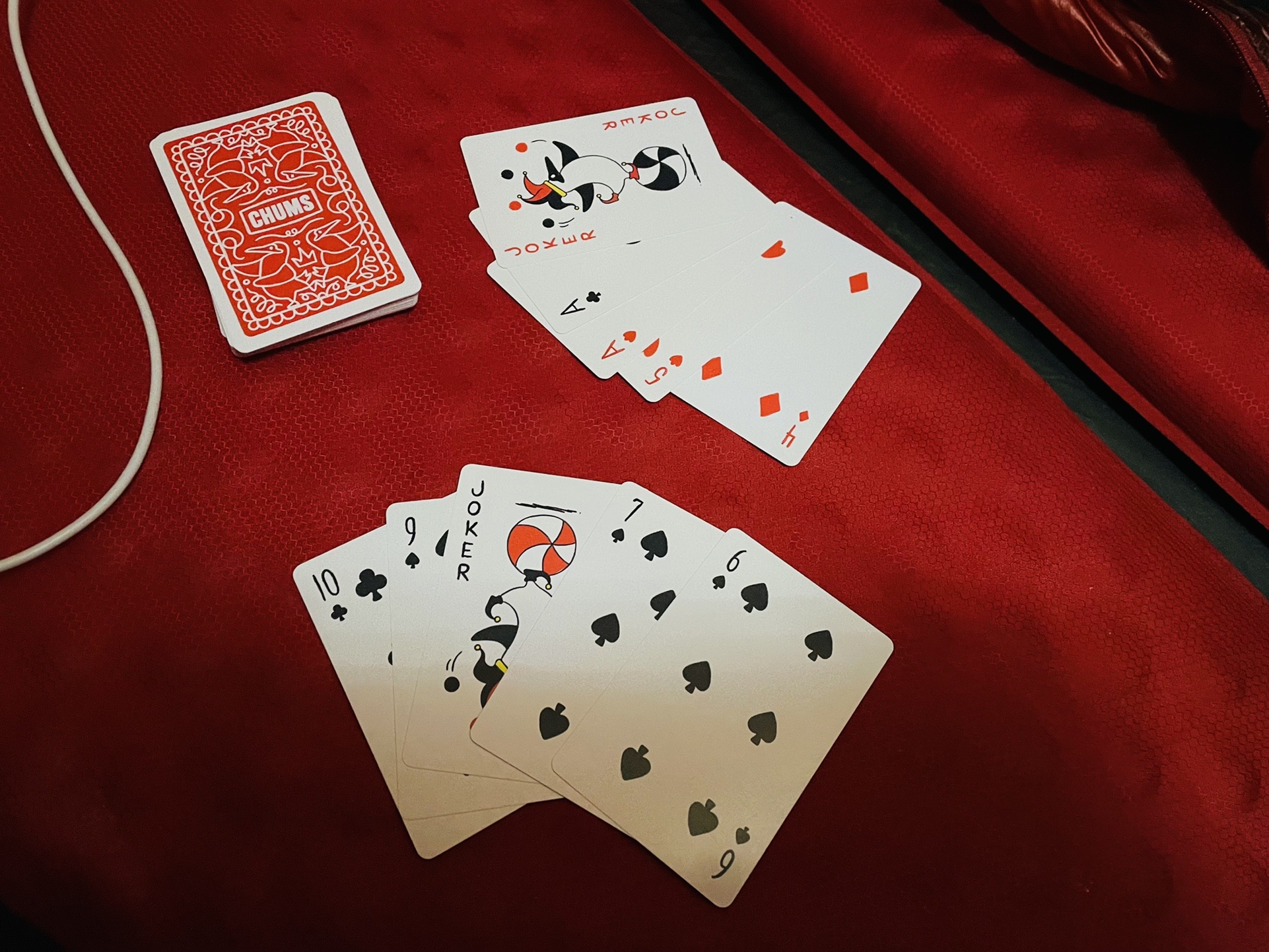 ストレートで勝ったけどな！
ストレートフラッシュ惜しい！