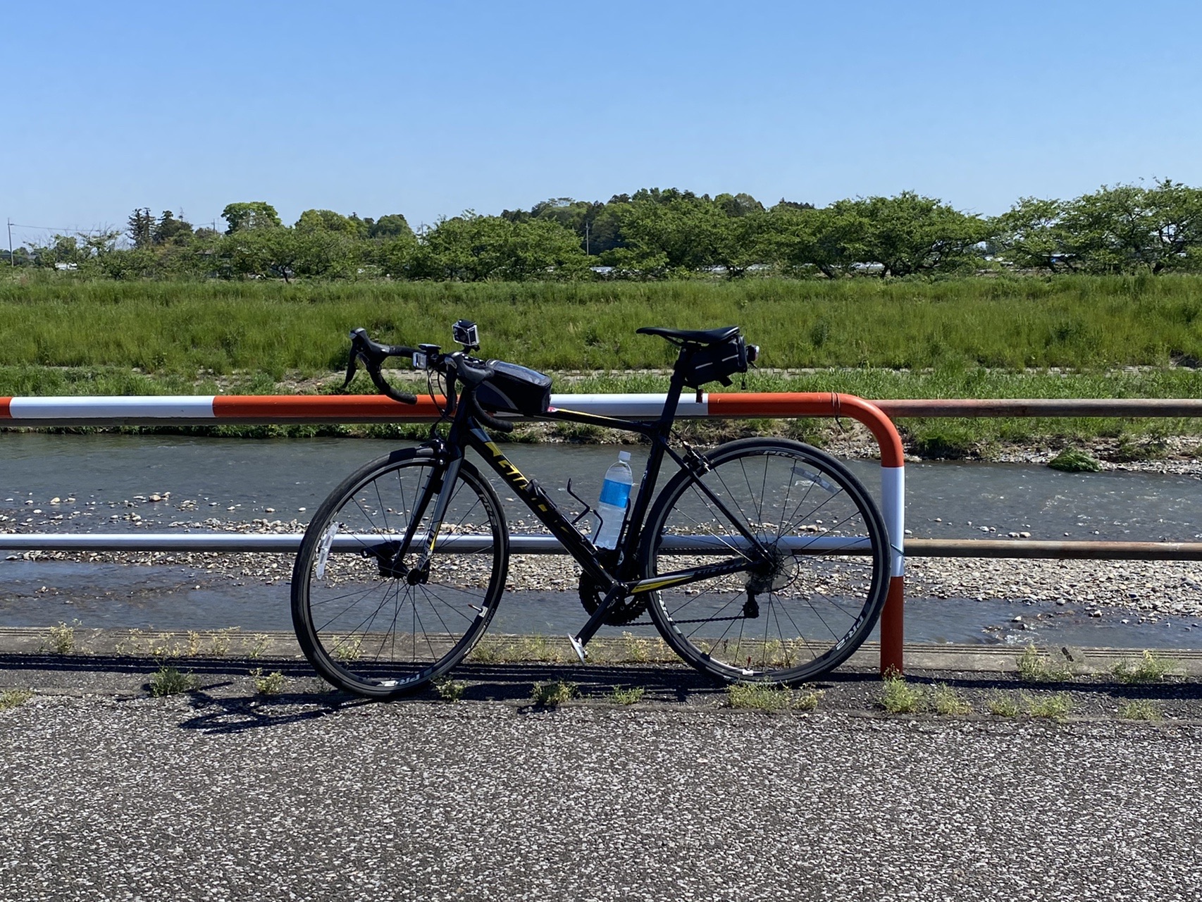 田川サイクリングロード 05 08 いたちょうさんの下野市の活動データ Yamap ヤマップ