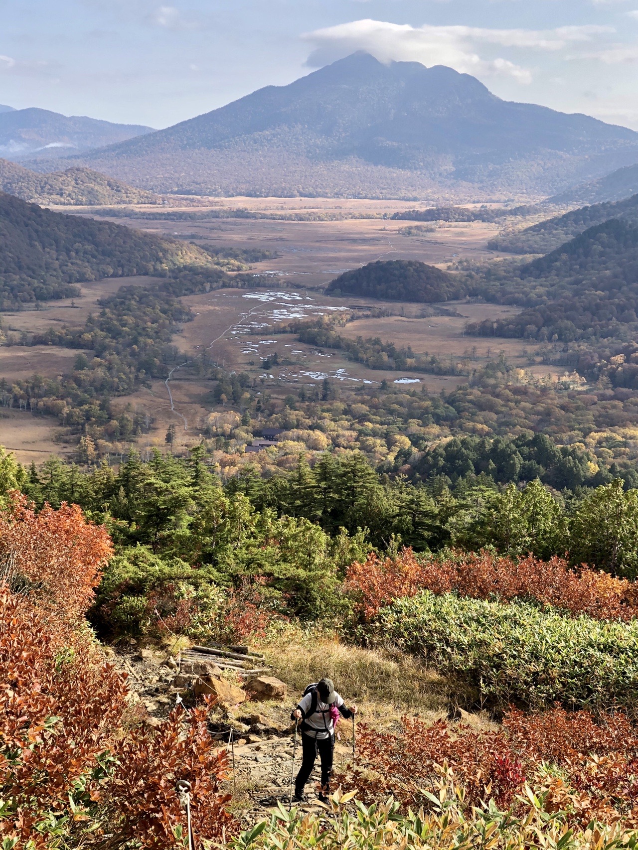 至仏山 紅葉の尾瀬 あおねこさんの至仏山 悪沢岳 笠ヶ岳の活動データ Yamap ヤマップ