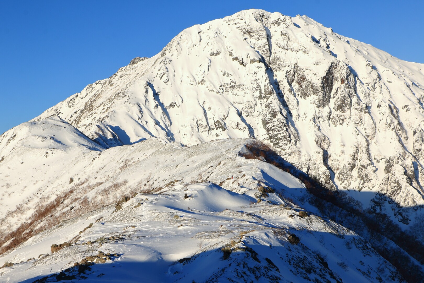 北岳 間ノ岳 19 12 31 くらっしゅさんの北岳 間ノ岳 農鳥岳の活動日記 Yamap ヤマップ