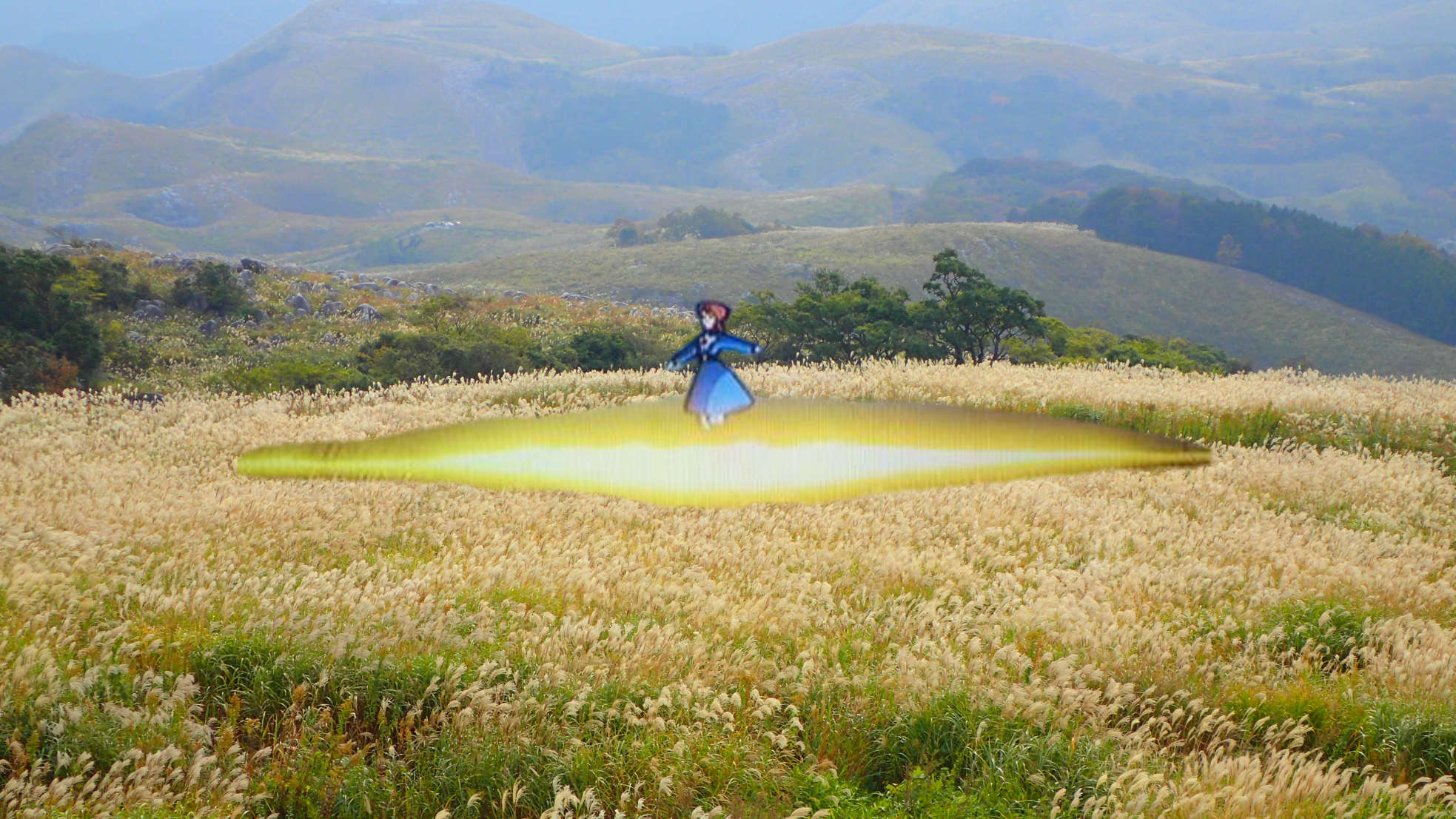 風の谷一族の古い伝承にある青き衣の者にnodapyonは出会った 世界ウルルン滞在記風に Nodapyonさんの平尾台 貫山 水晶山の活動日記 Yamap ヤマップ