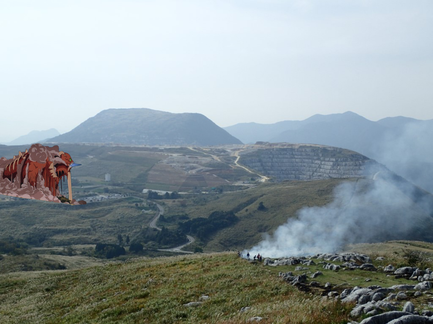 風の谷一族の古い伝承にある青き衣の者にnodapyonは出会った 世界ウルルン滞在記風に Nodapyonさんの平尾台 貫山 水晶山の活動日記 Yamap ヤマップ