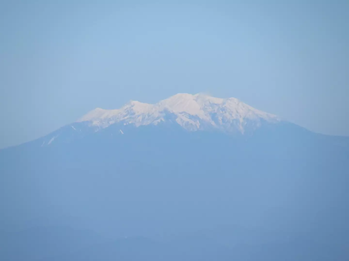 滋賀から日本アルプス大展望 御嶽山も Tanarさんの霊仙山の活動データ Yamap ヤマップ