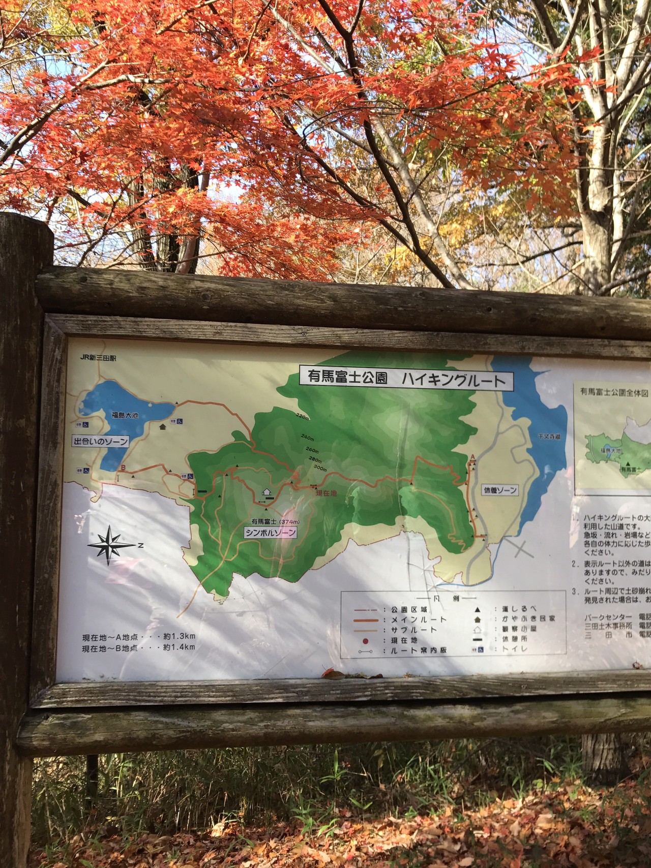 コースを変えて 再び有馬富士ヘ のんちゃんさんの有馬富士の活動日記 Yamap ヤマップ