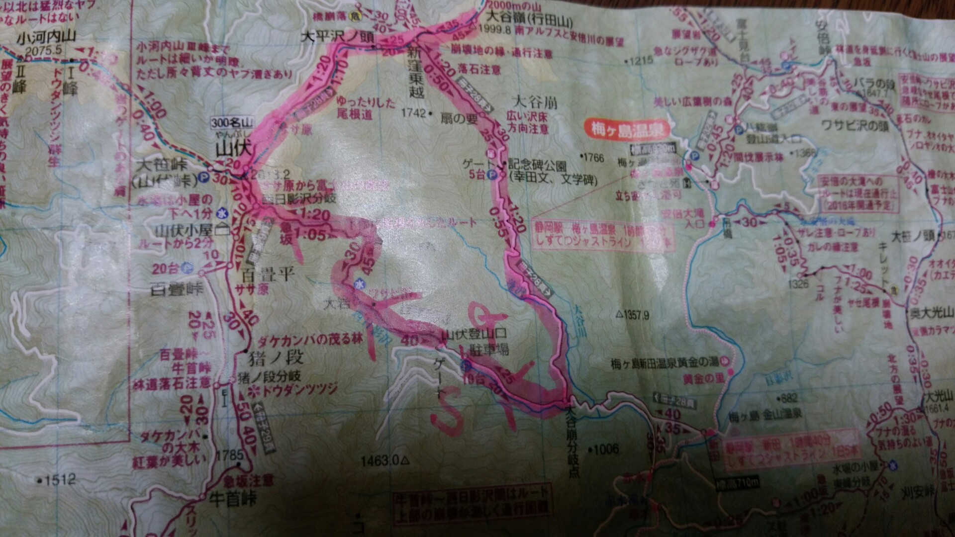 山伏 大谷嶺 日帰り周回ハイキング ソロ Barutoさんの山伏 八紘嶺 笹山の活動日記 Yamap ヤマップ