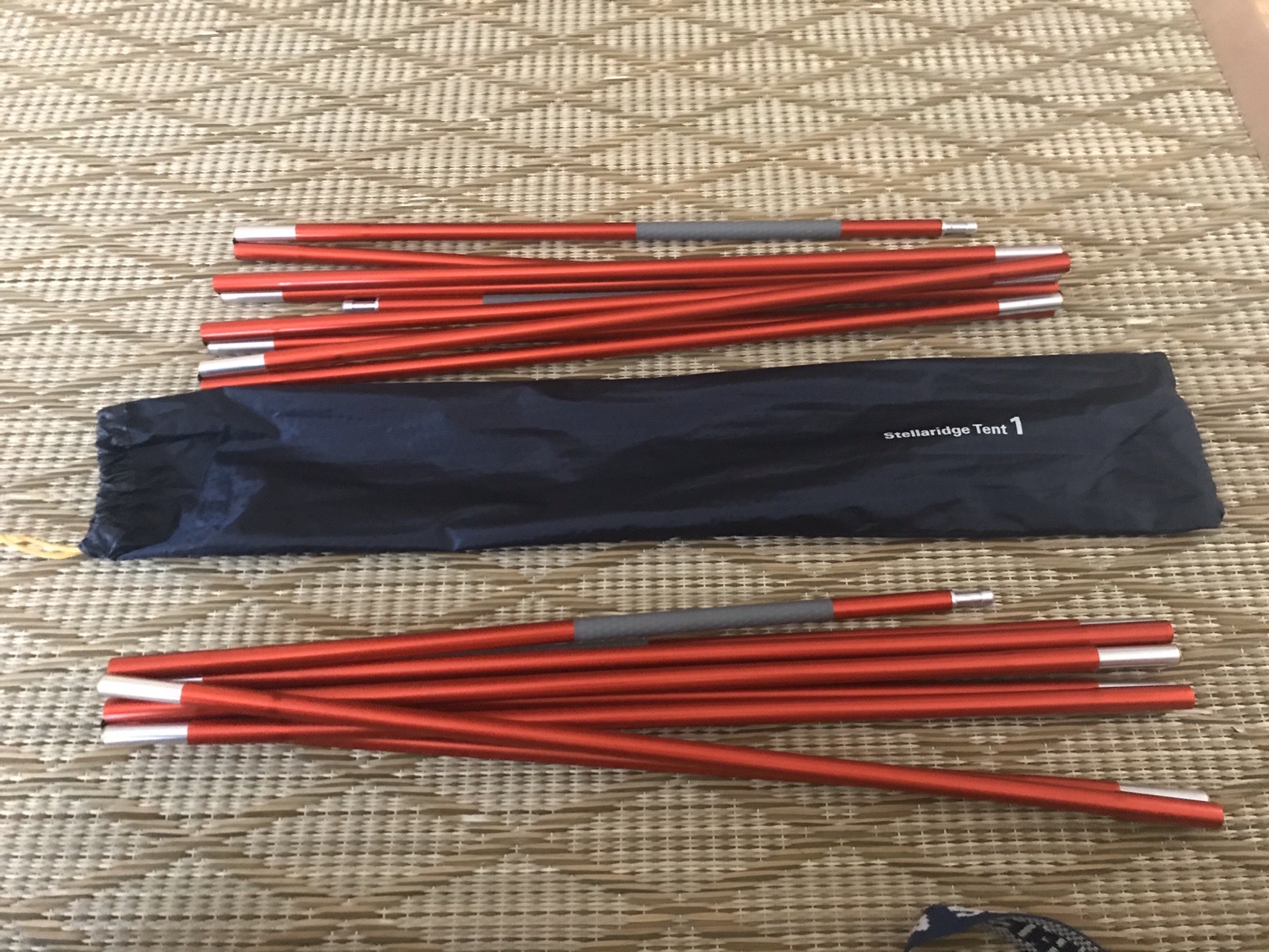 登山用ギアの補修 テントポールのショックコード交換 ハマチさんの長垂山の活動データ Yamap ヤマップ