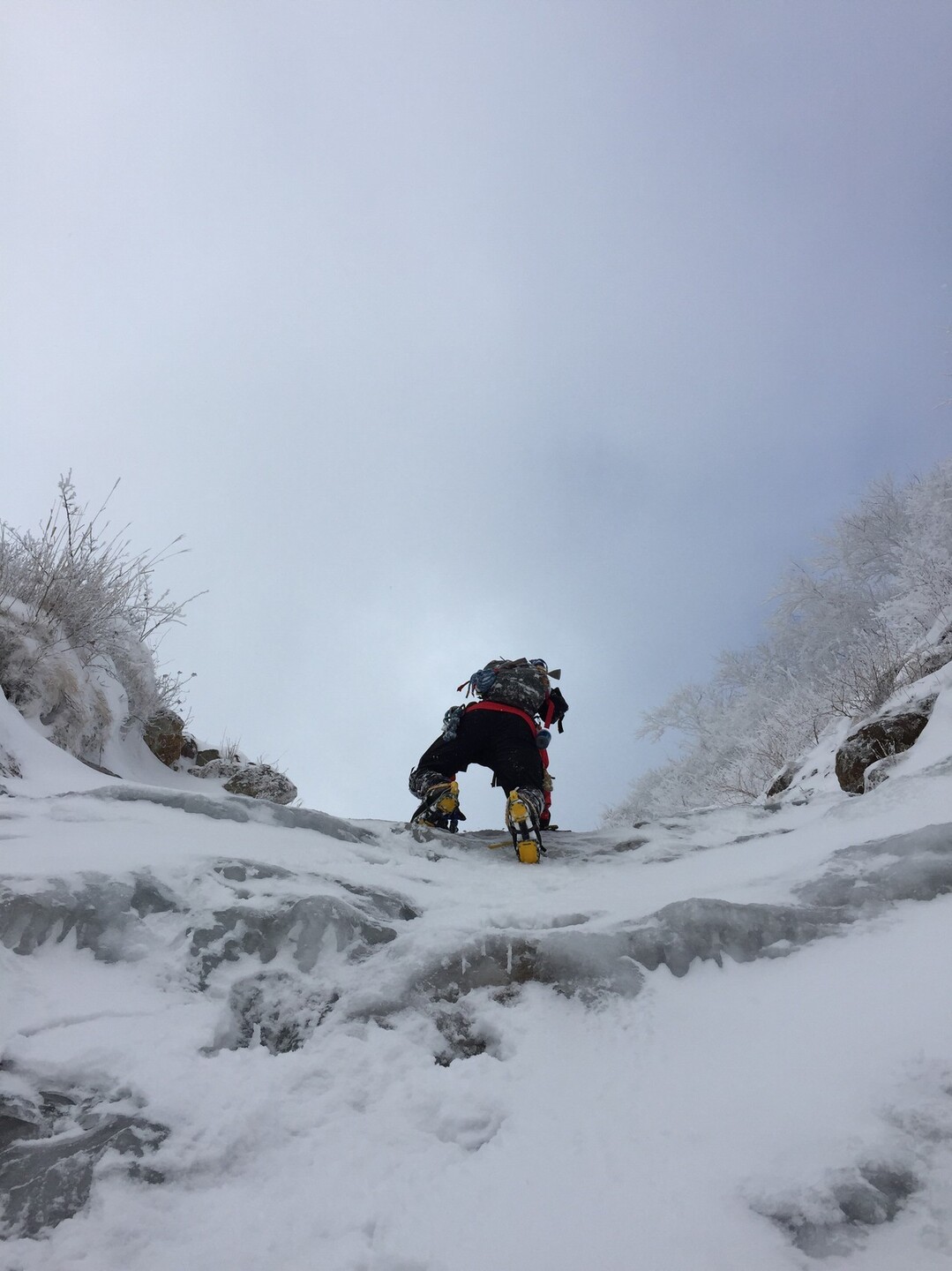 17 2 11 三俣山本峰ダイレクトルンゼ しげちゃんさんの九重山 久住山 大船山 星生山の活動日記 Yamap ヤマップ