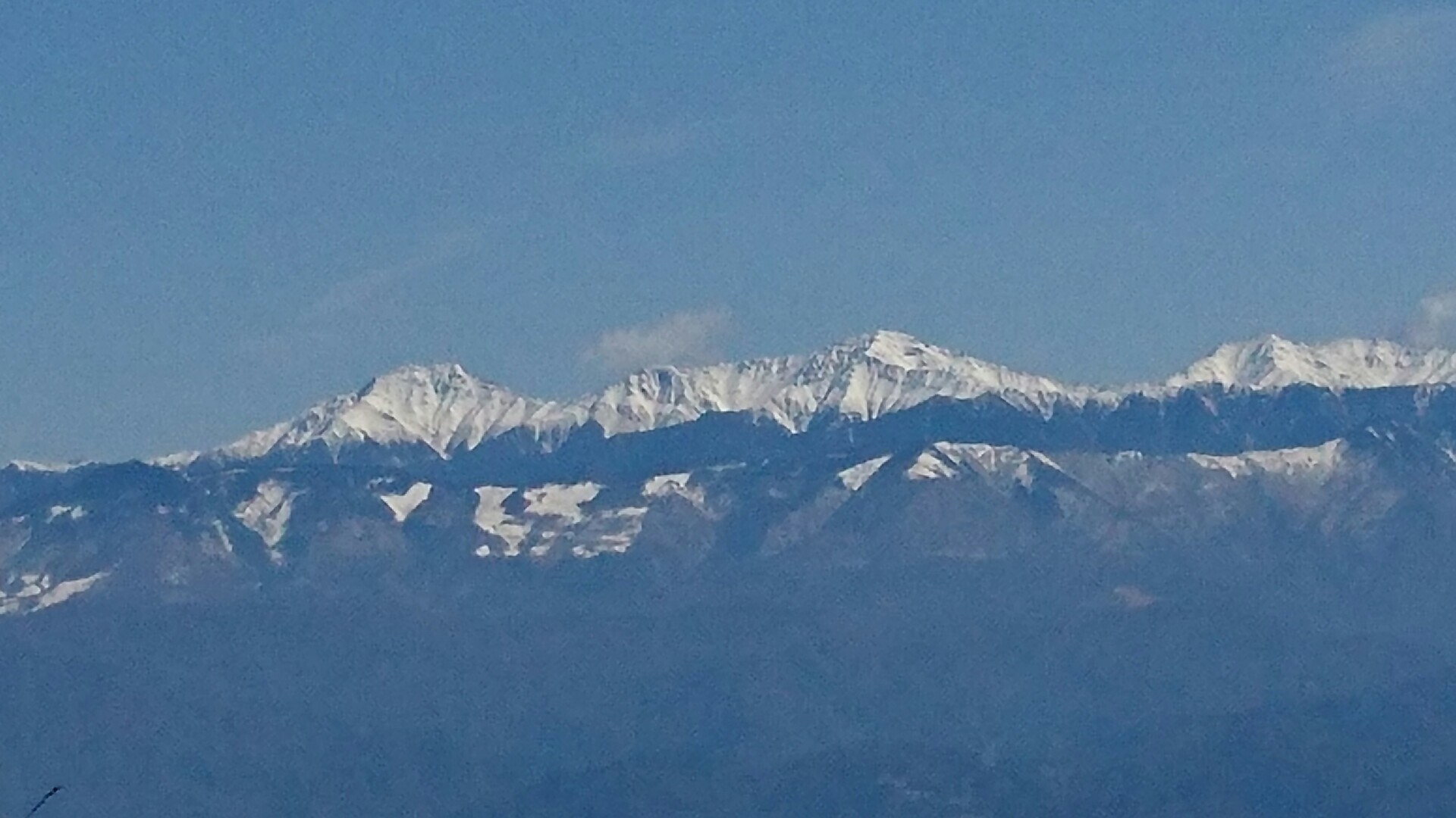 風越山へ雪山トレと南ア展望 とんこさんの風越山 権現山 虚空蔵山の活動データ Yamap ヤマップ