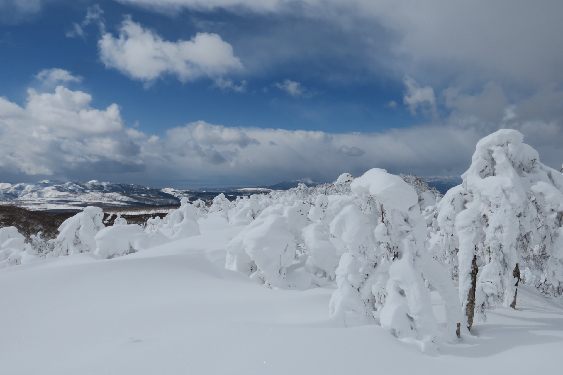 自然の造形スノーモンスターのカルルス山 バケモノ山 Countrymanさんのオロフレ山 来馬岳の活動データ Yamap ヤマップ