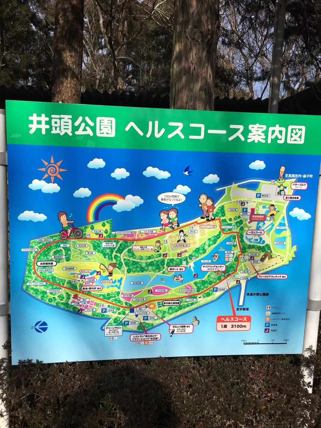 井頭公園 散歩 やすさんの宇都宮市の活動データ Yamap ヤマップ