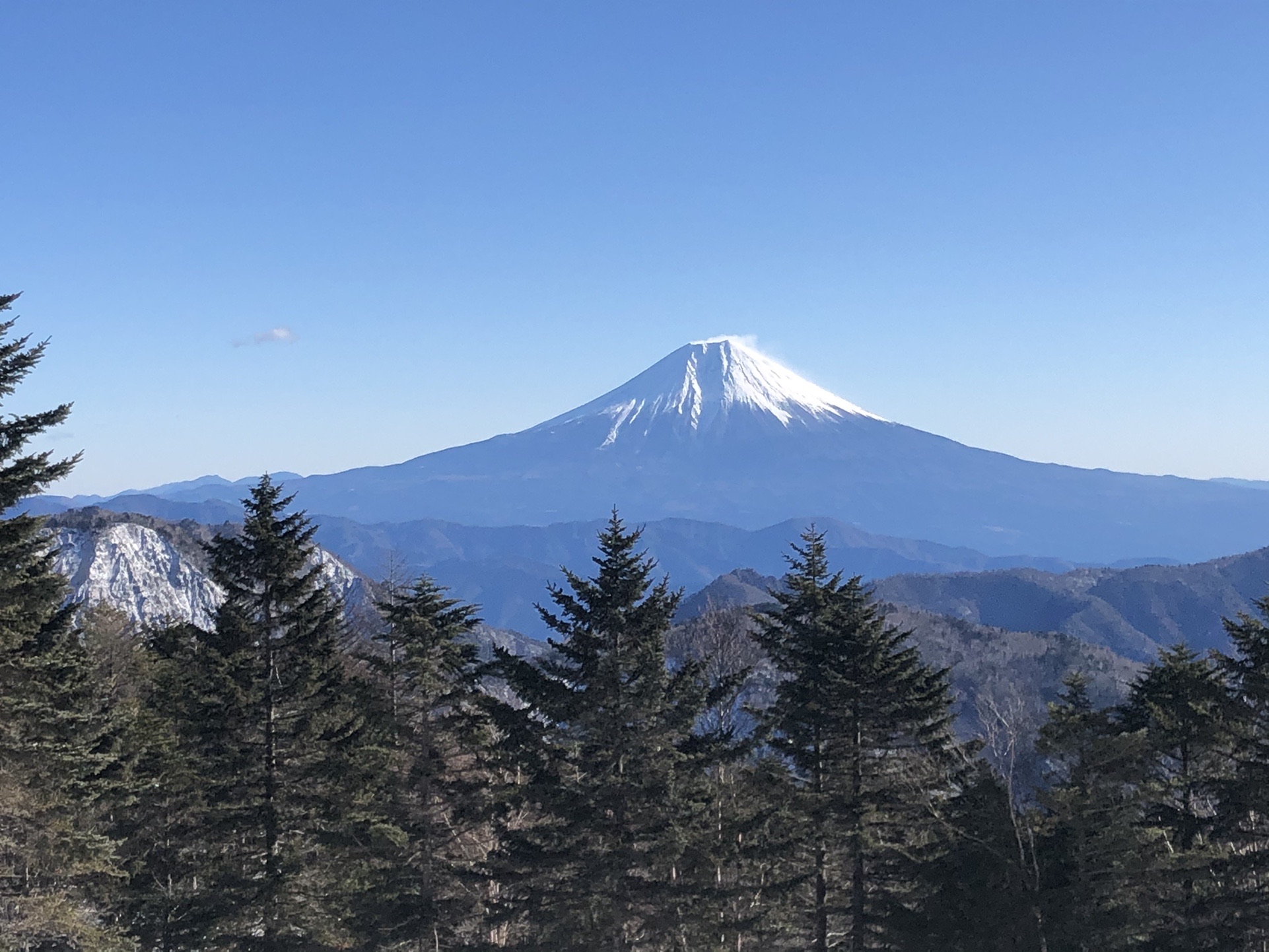 冬の山伏 ぐるっと周回 大谷嶺 八紘嶺 おっさんんさんの山伏 八紘嶺 笹山の活動データ Yamap ヤマップ