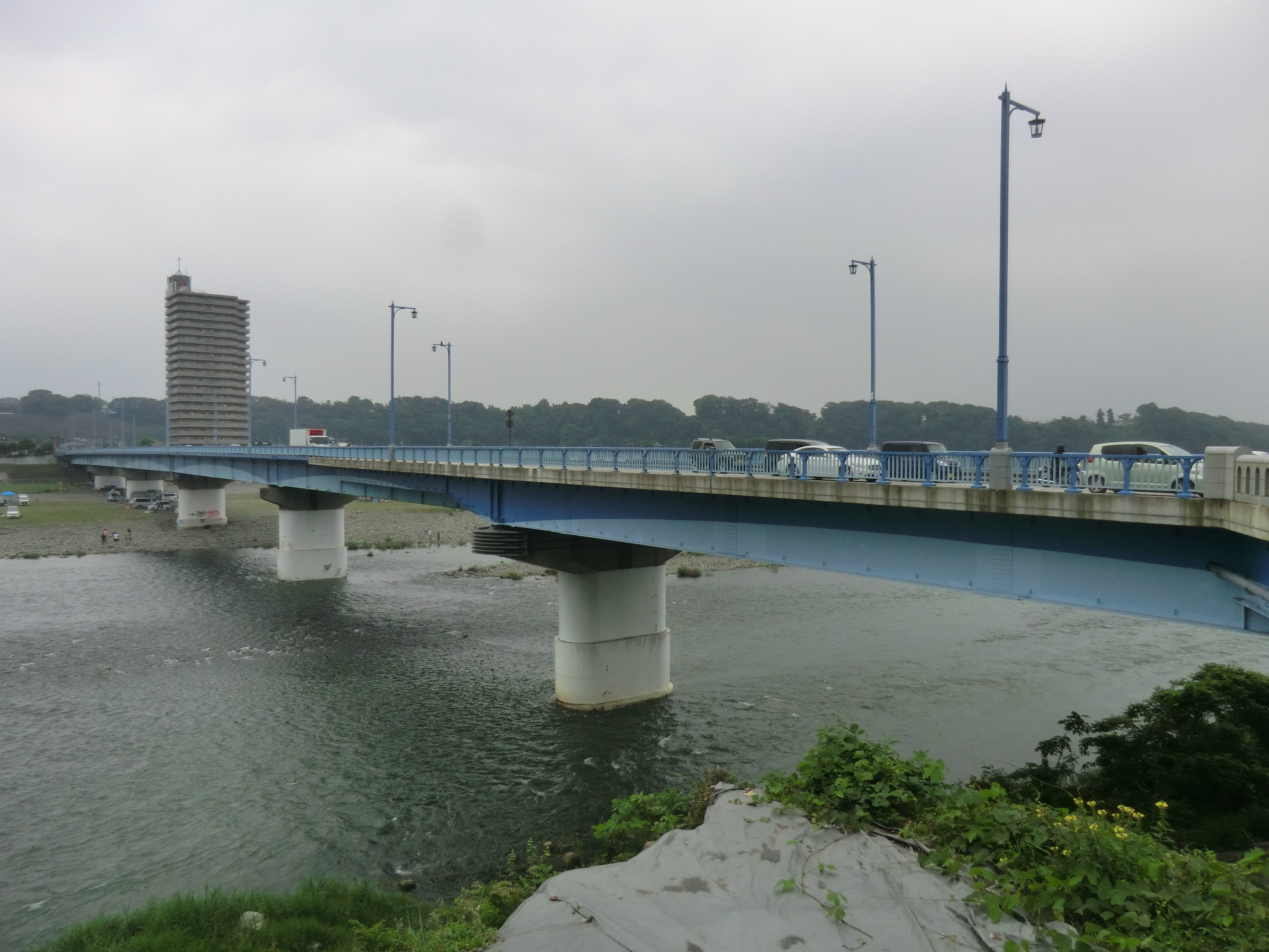 20190721相模川サイクリング（小倉橋・相模川右岸・新相模大橋(国道246 