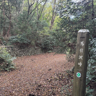 昔ここに馬を停めたのだと、しっかりわかる形で残っています