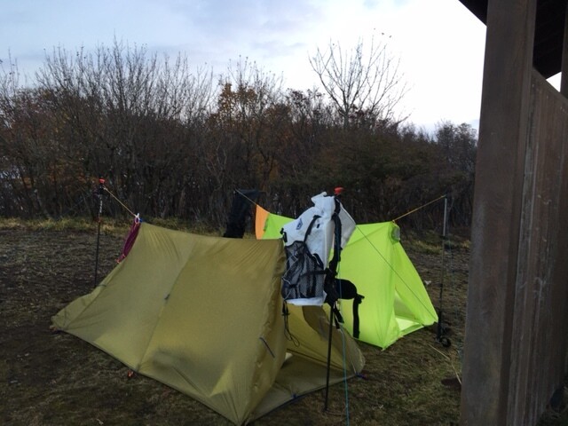 山頂に2人きり 大江山ツェルト泊でミストサウナ体験 みどピンさんの大江山連峰トレイルの活動データ Yamap ヤマップ