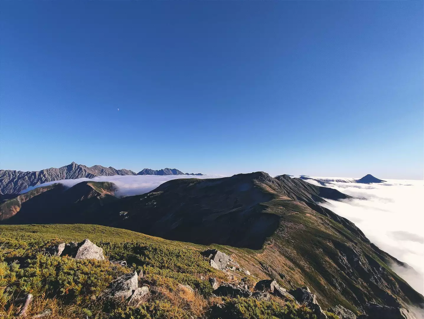 シーズン最後に絶景を求めて北アルプスへ 天空の稜線 50 のハイキング ほしさんの槍ヶ岳 穂高岳 上高地の活動データ Yamap ヤマップ