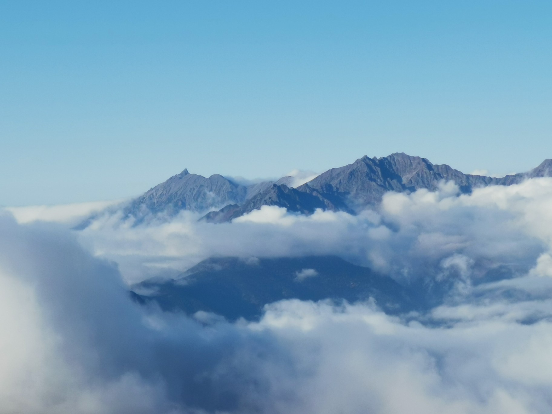 朝日岳 蚕玉岳 乗鞍岳 剣ヶ峰 富士見岳 魔王岳 Dsk さんの乗鞍岳の活動データ Yamap ヤマップ