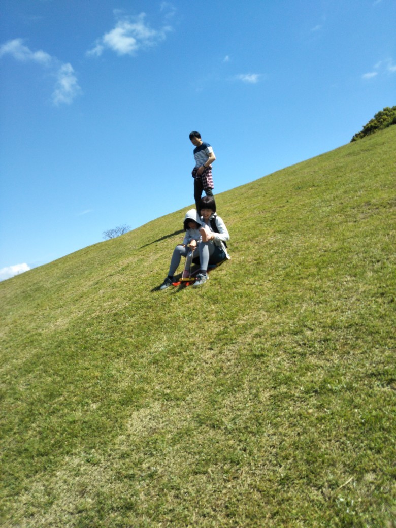 基山で草スキー かずさんの天拝山 基山の活動データ Yamap ヤマップ