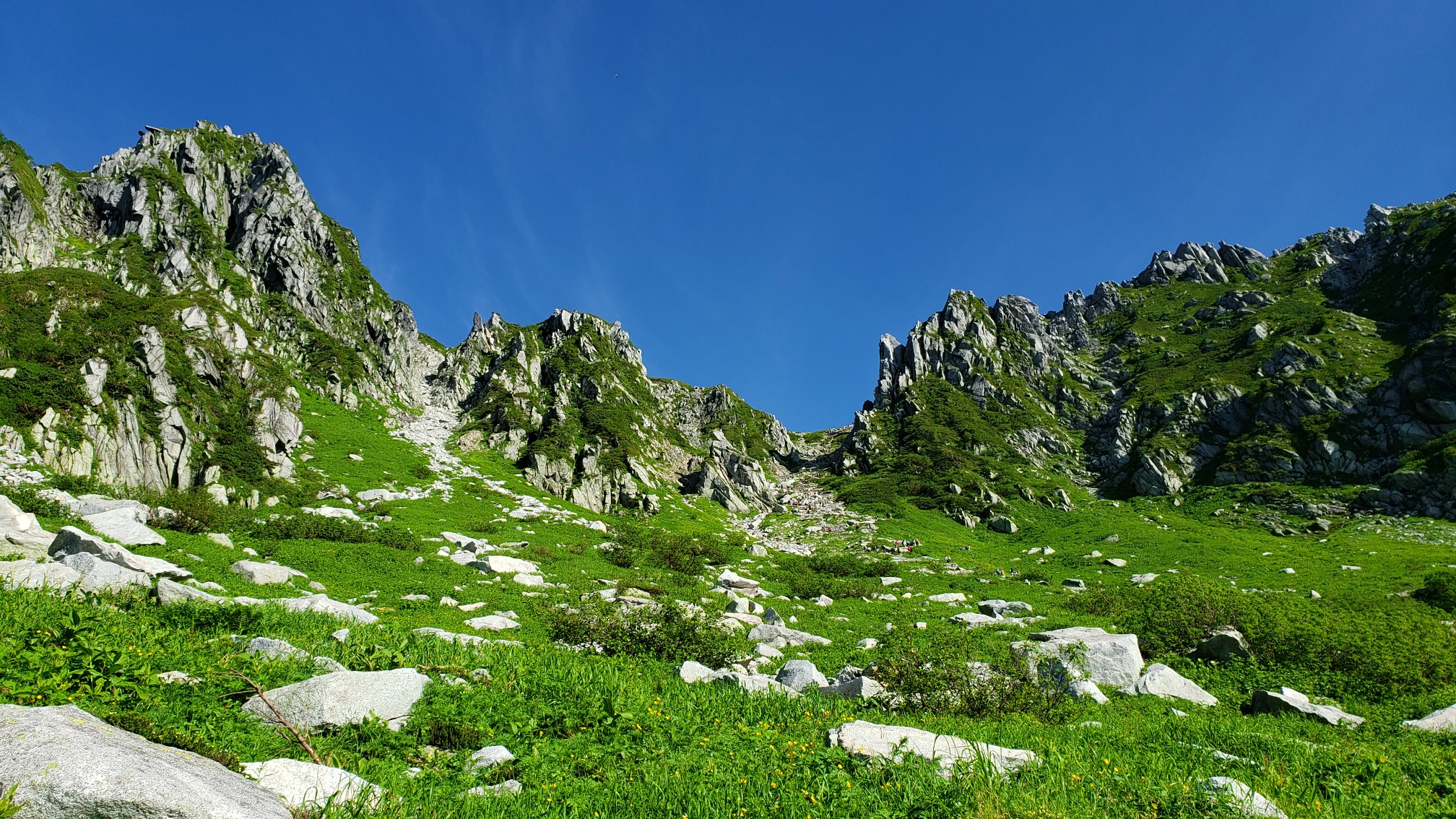 中岳 木曽駒ヶ岳 宝剣岳で雷鳥 ホシガラス イワヒバリ メボソムシクイにめっちゃ遭遇 ビビさんの木曽駒ヶ岳 空木岳 越百山の活動日記 Yamap ヤマップ