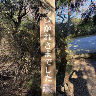 駐車場に戻ってきました