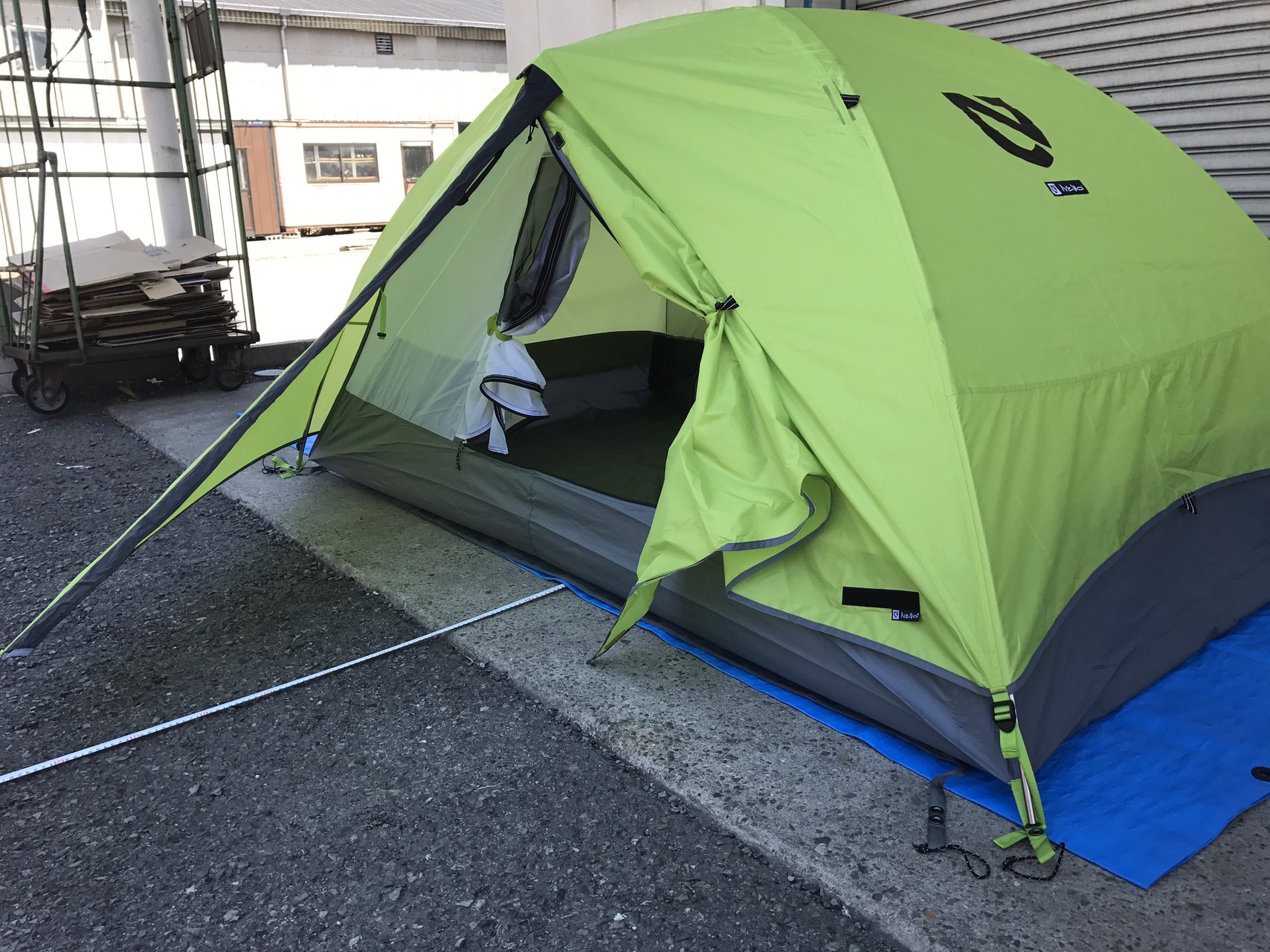 ニーモ ギャラクシーストーム2p 試し張り アキラマンさんの大阪市の活動データ Yamap ヤマップ