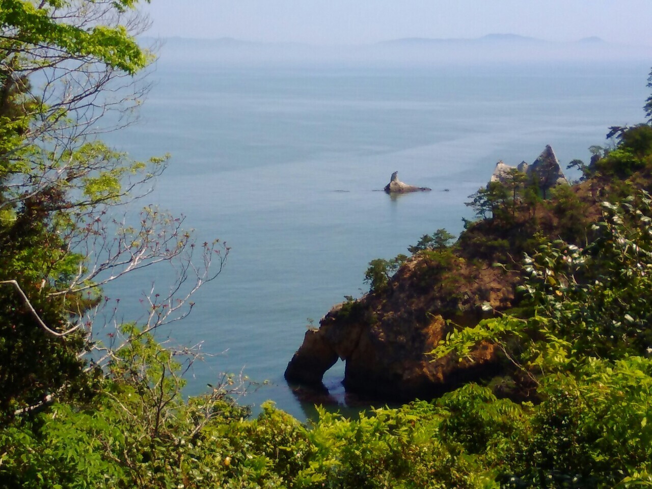 Shimap2 奥松島 日本三大渓 嵯峨渓 を足下に望む 東松島市宮戸 Gonさんの松島の活動日記 Yamap ヤマップ