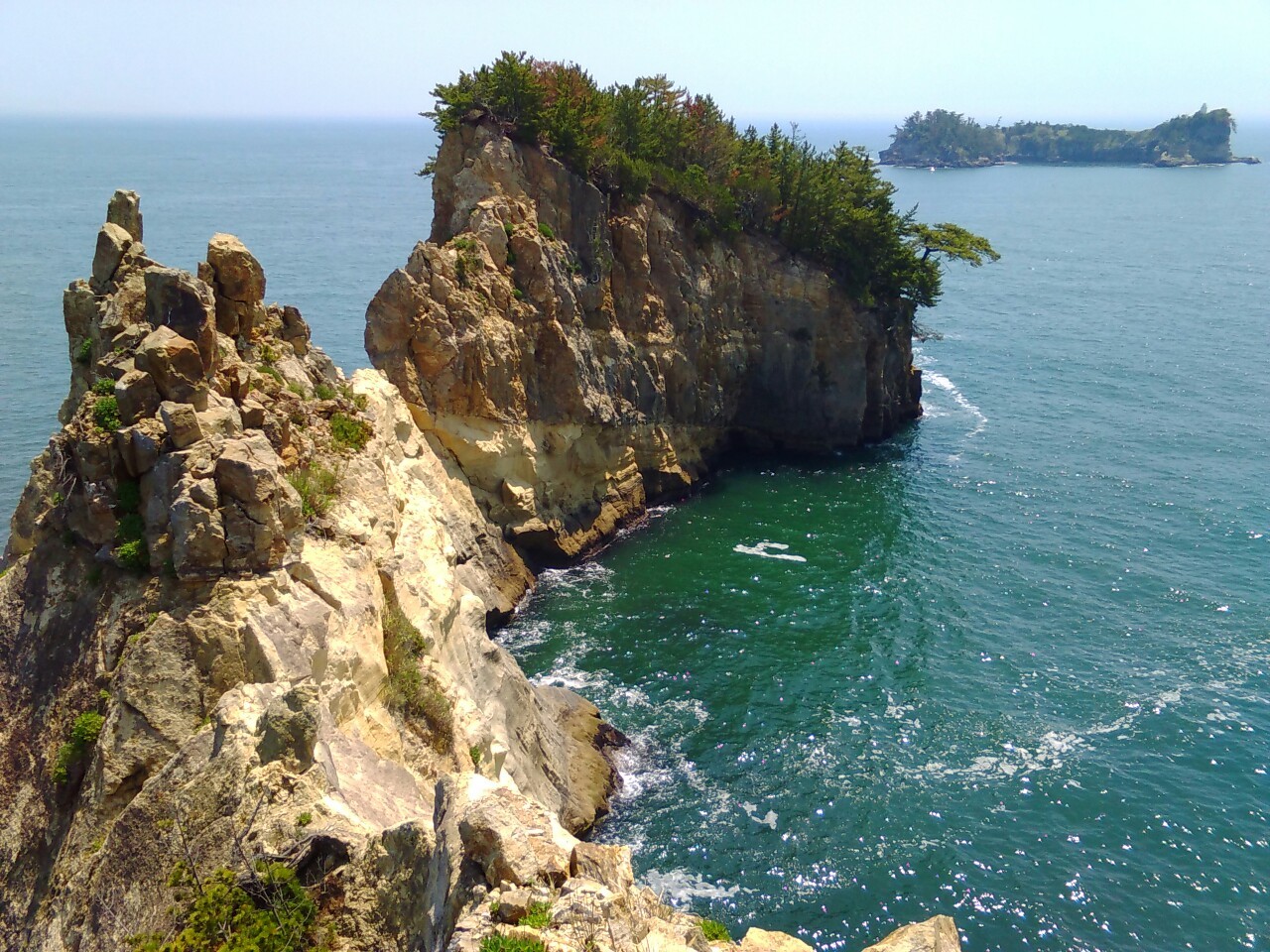 Shimap2 奥松島 日本三大渓 嵯峨渓 を足下に望む 東松島市宮戸 Gonさんの松島の活動データ Yamap ヤマップ