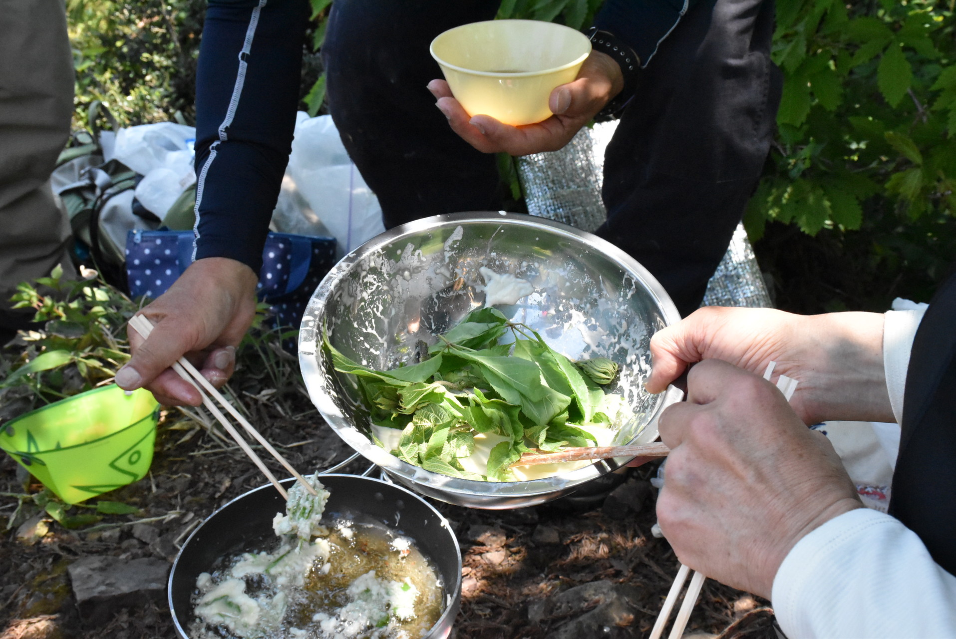 立岩山で天ぷらパーティー 気ままな山登りさんの安芸太田町 三段峡の活動データ Yamap ヤマップ