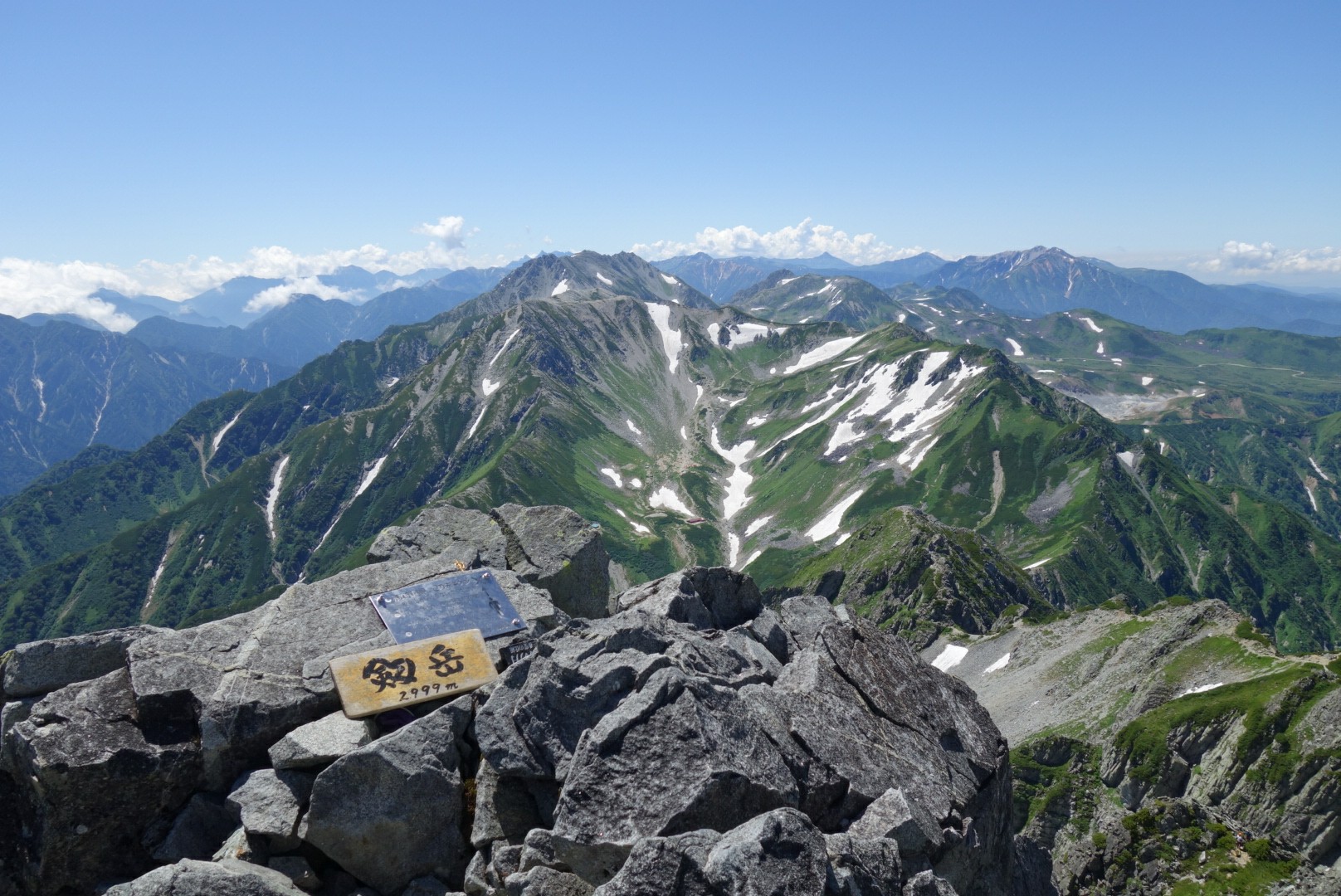剱岳2泊3日テン泊 大渋滞の劔岳 しゅうさんの剱岳の活動データ Yamap ヤマップ