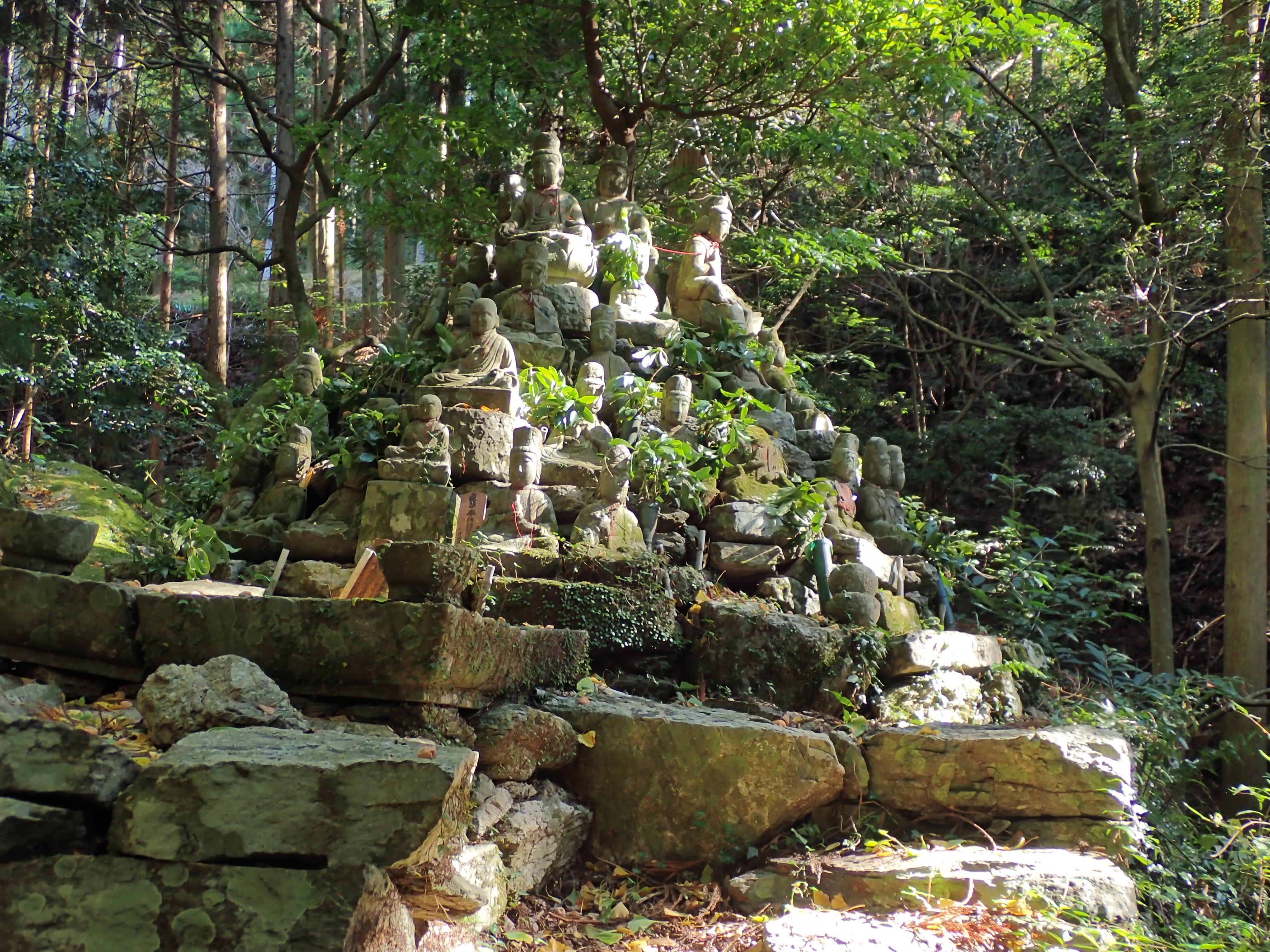 星の岩屋 星谷寺 仏陀石 きすけさんの中津峰山 平石山 古田山の活動データ Yamap ヤマップ