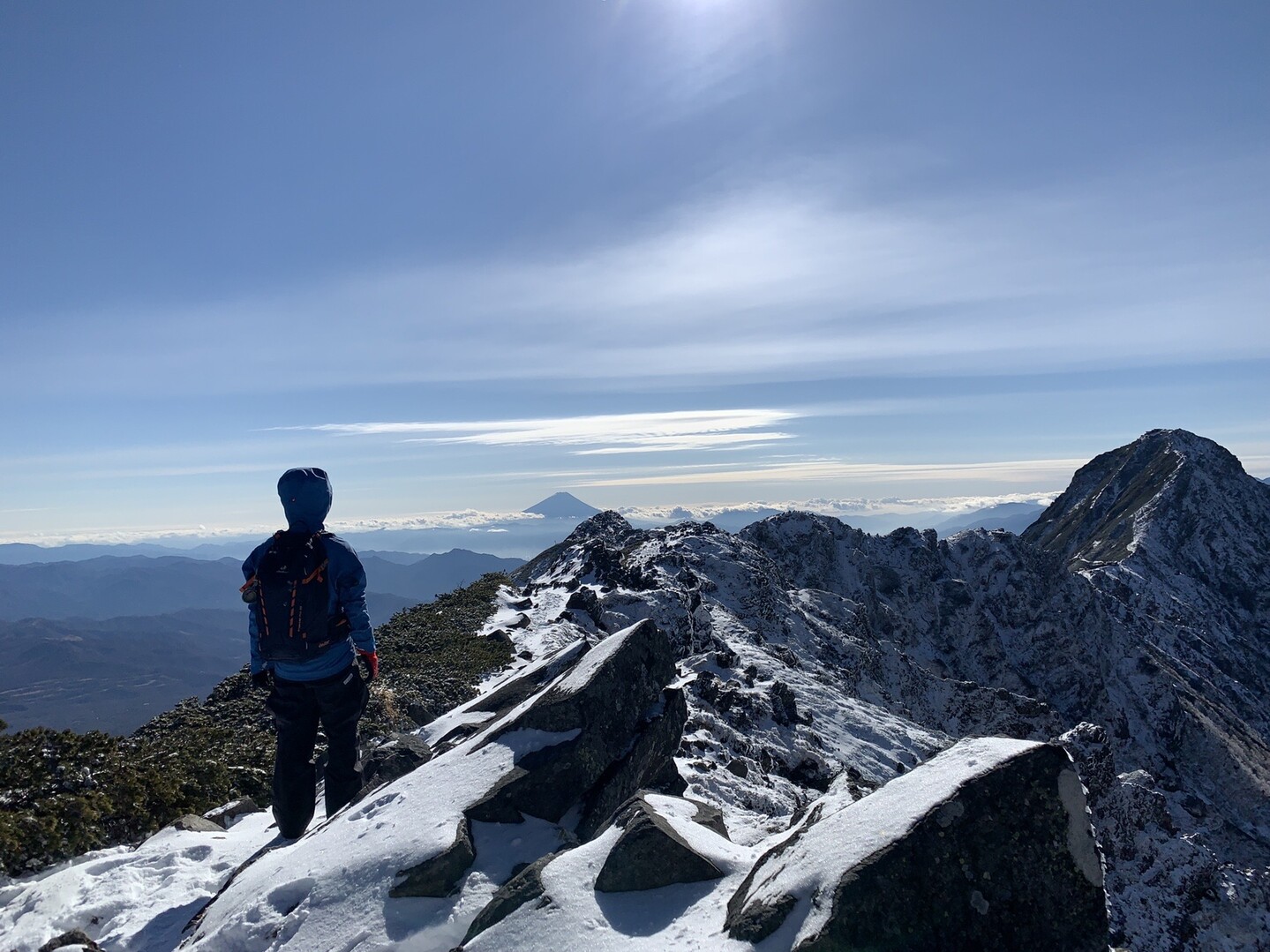 硫黄岳 11 29 Mugi Mugiさんの八ヶ岳 赤岳 硫黄岳 天狗岳 の活動データ Yamap ヤマップ