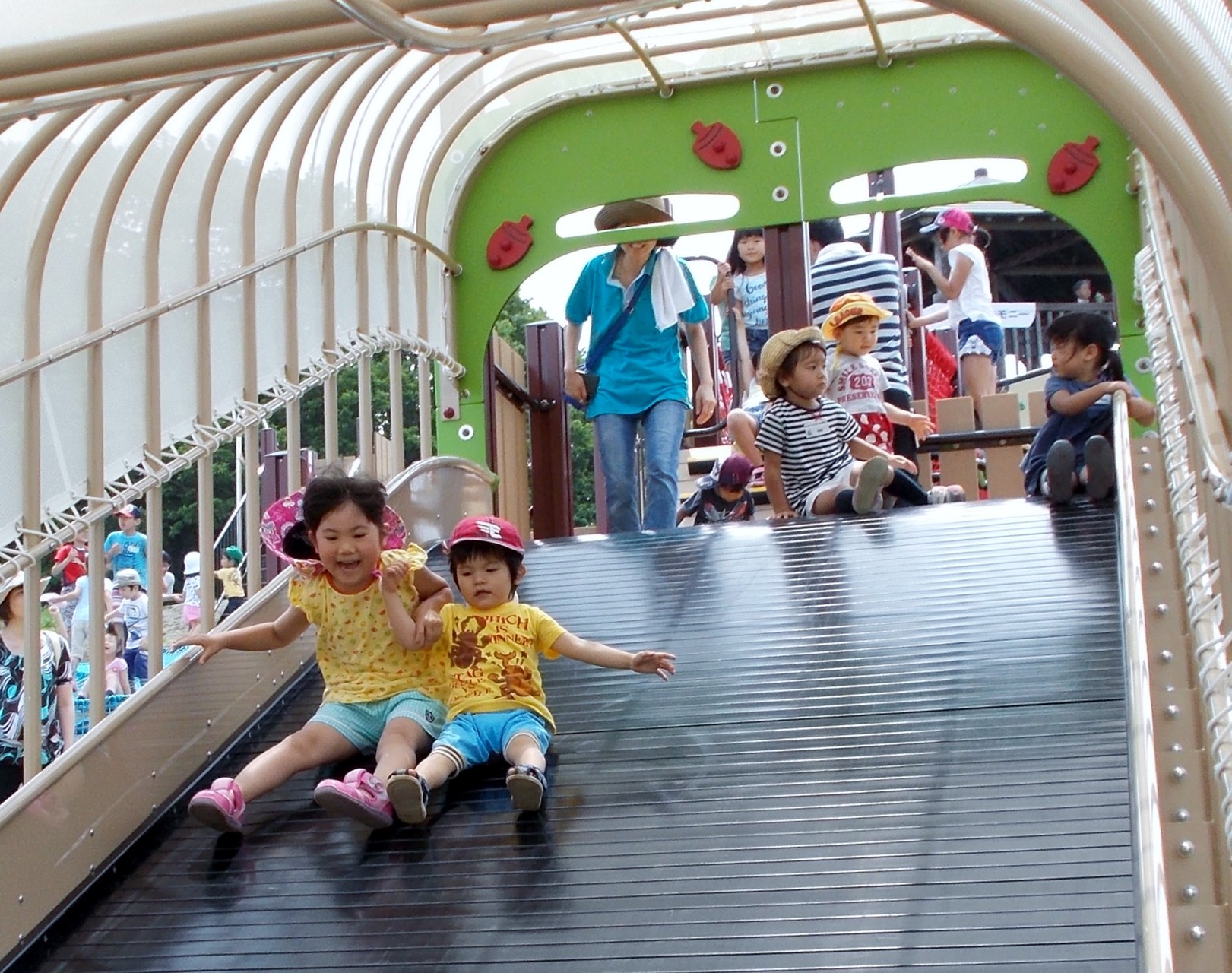 親子で遊べる 天童高原複合遊具オープン 天童市 でかたるさんの面白山 神室岳 雨呼山の活動データ Yamap ヤマップ