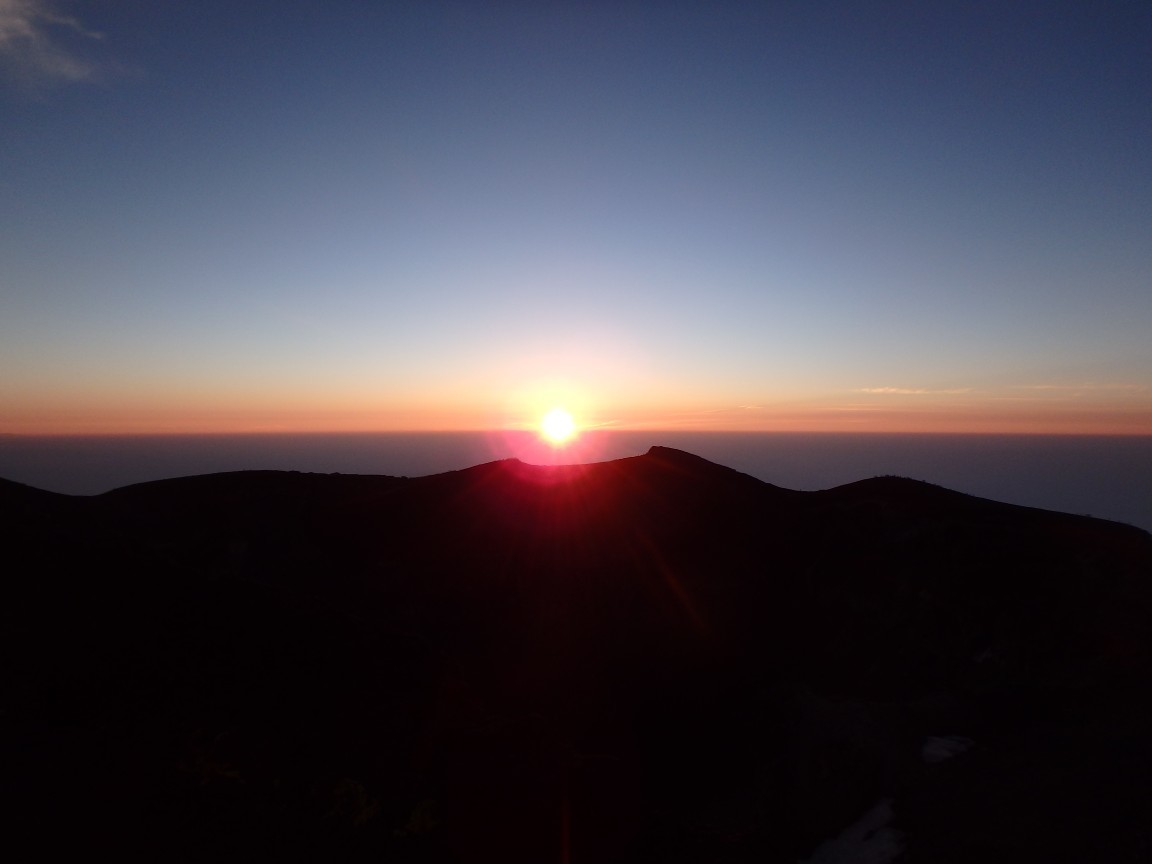 富士山 剣ヶ峰で御来光 まっけんじさんの富士山の活動日記 Yamap ヤマップ