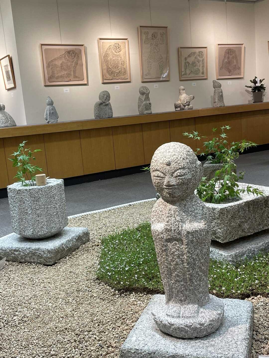 今日が最終日でした… 浜田彰三先生の石彫 / あるさんの 今日が最終日でした… 浜田彰三先生の石彫 / あるさんの