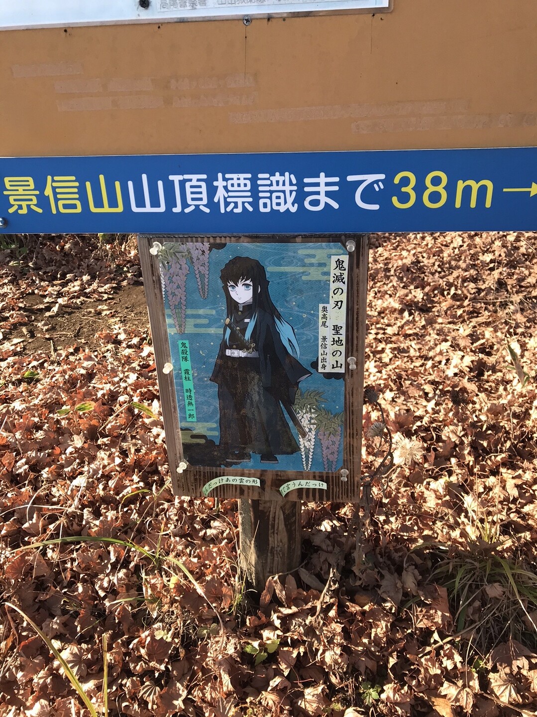高尾縦走 高尾山 小仏城山 景信山 高尾山口駅 相模湖駅 日帰り 電車 高尾山 陣馬山 景信山の写真24枚目 景信山は鬼滅の刃の霞柱 時透無一郎の出身 Yamap ヤマップ