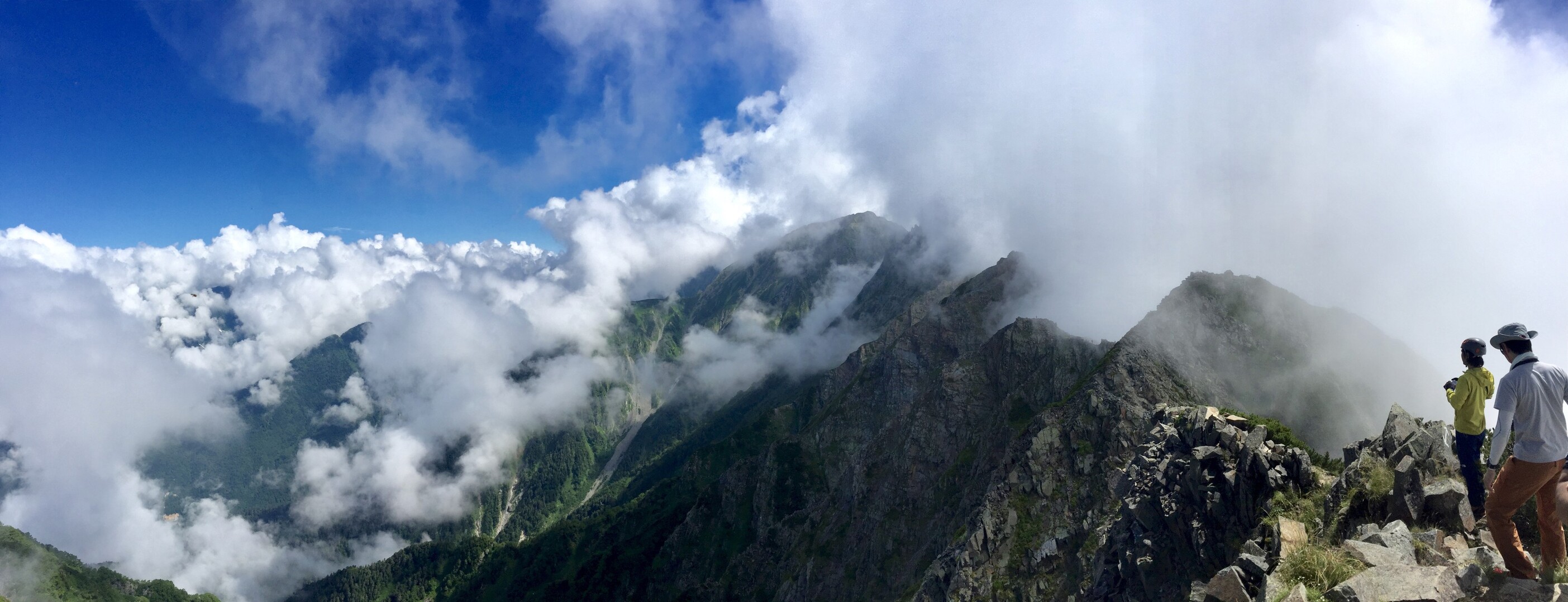 雨を避けたくて 西穂高岳 Mimosaさんの槍ヶ岳 穂高岳 上高地の活動データ Yamap ヤマップ