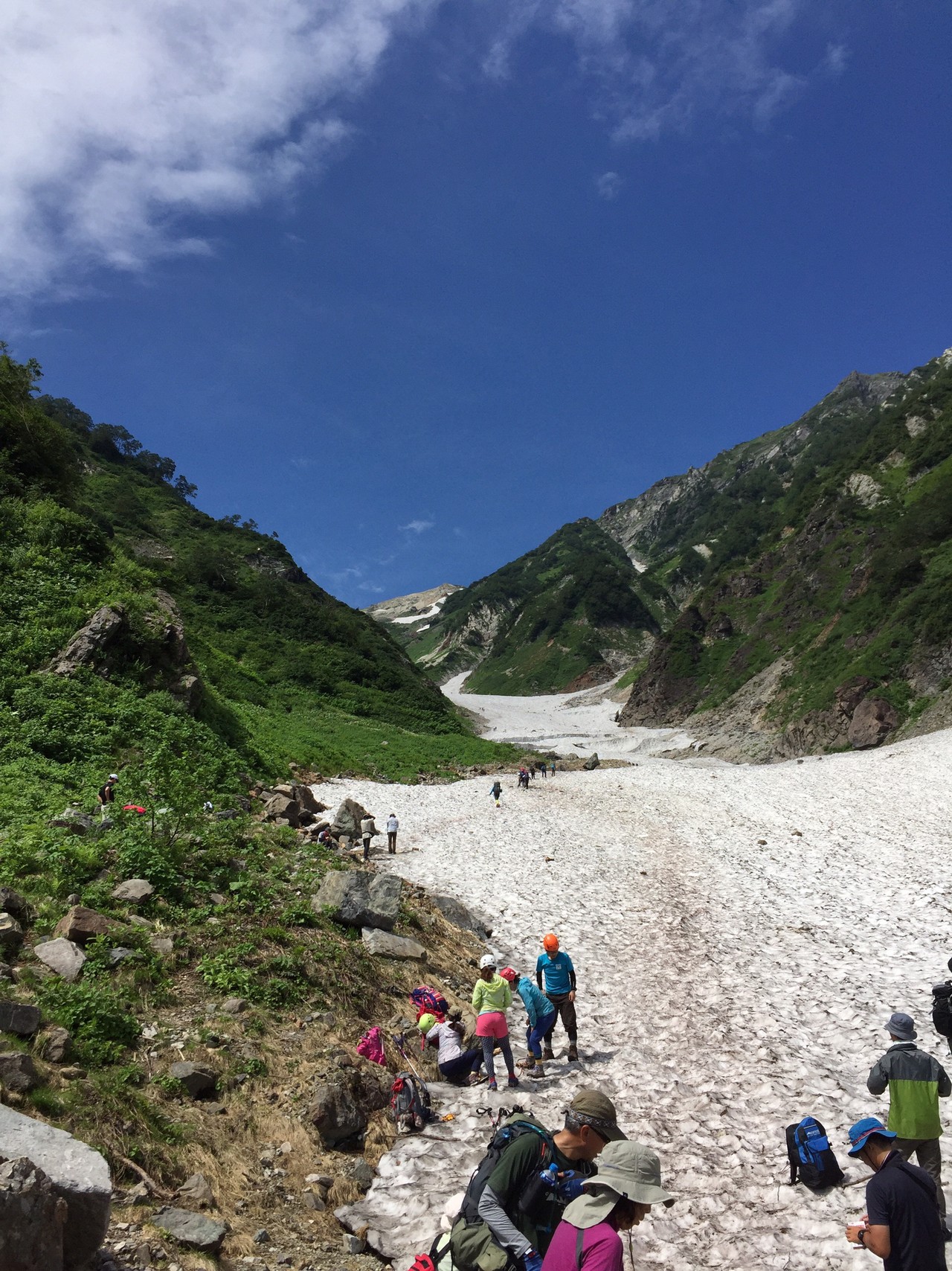 猿倉 白馬 栂池の一泊二日の1日目 こしさんの白馬岳 小蓮華山の活動データ Yamap ヤマップ