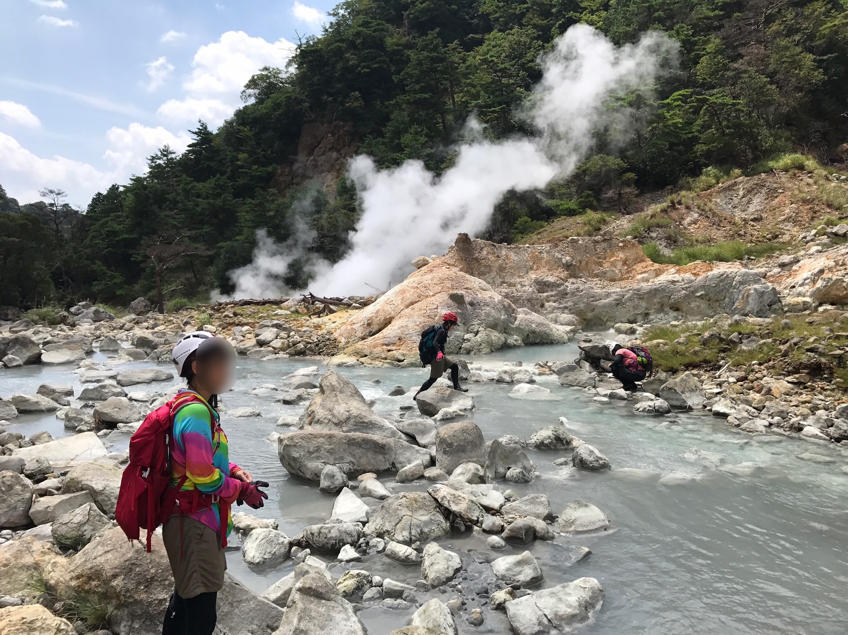 霧島 小谷川遡行 秘湯 山之城温泉 通称 川湯 に向かって ゆりさんの霧島山 韓国岳 高千穂峰 夷守岳 烏帽子岳の活動日記 Yamap ヤマップ