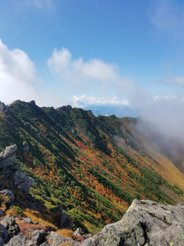 紅葉を求めて羊蹄山へ 京極 喜茂別コース なおんさんの羊蹄山 蝦夷富士 の活動データ Yamap ヤマップ