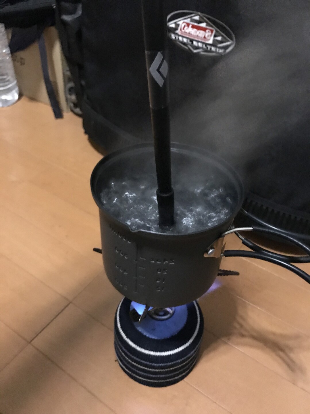 ブラックダイヤモンド ディスタンスカーボンflz 石突き改造 こんちゃんさんの風師山の活動データ Yamap ヤマップ