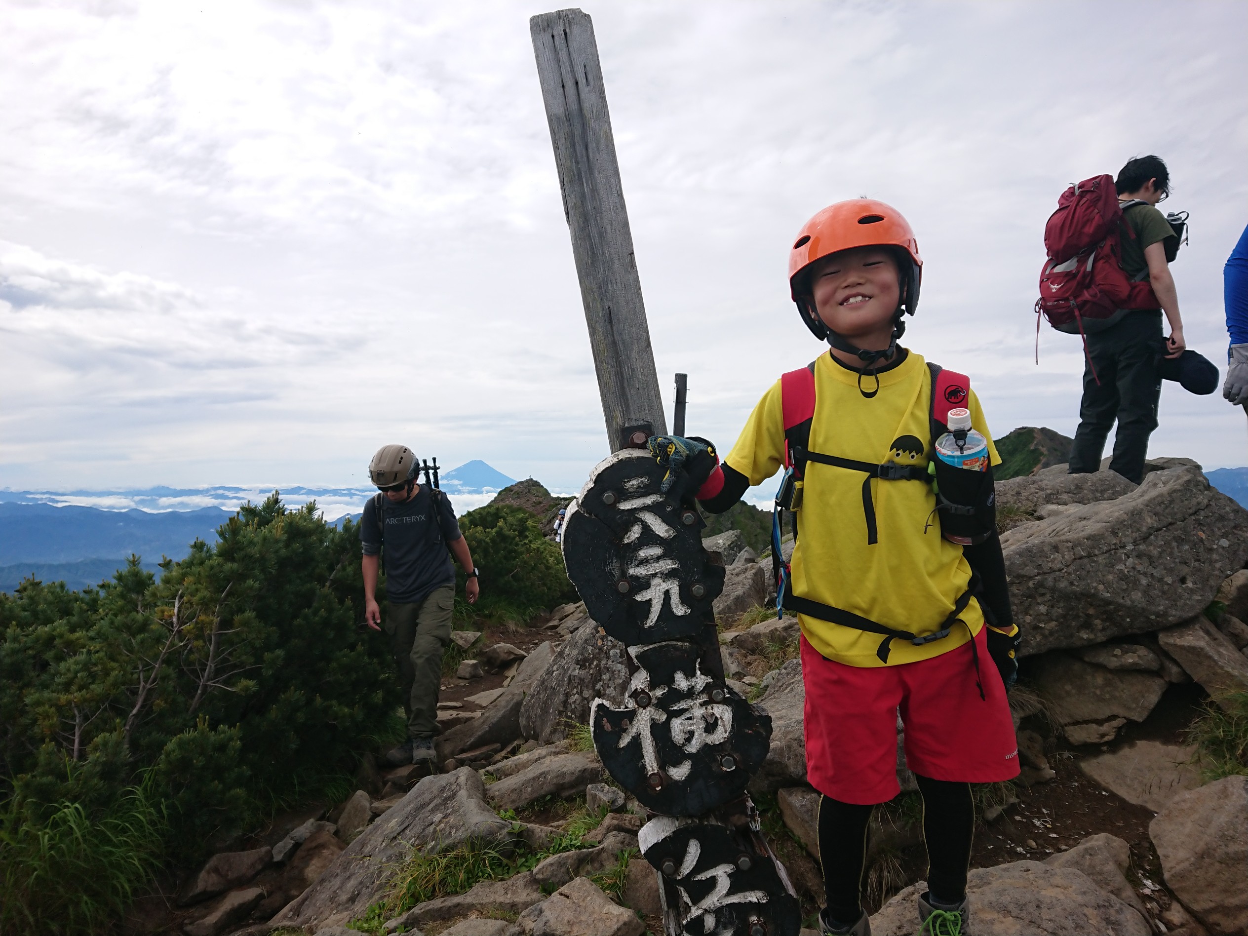 子供と一緒に山百 今日は赤岳だけに 赤だけ の巻 Ktomcatさんの八ヶ岳 赤岳 硫黄岳 天狗岳 の活動データ Yamap ヤマップ