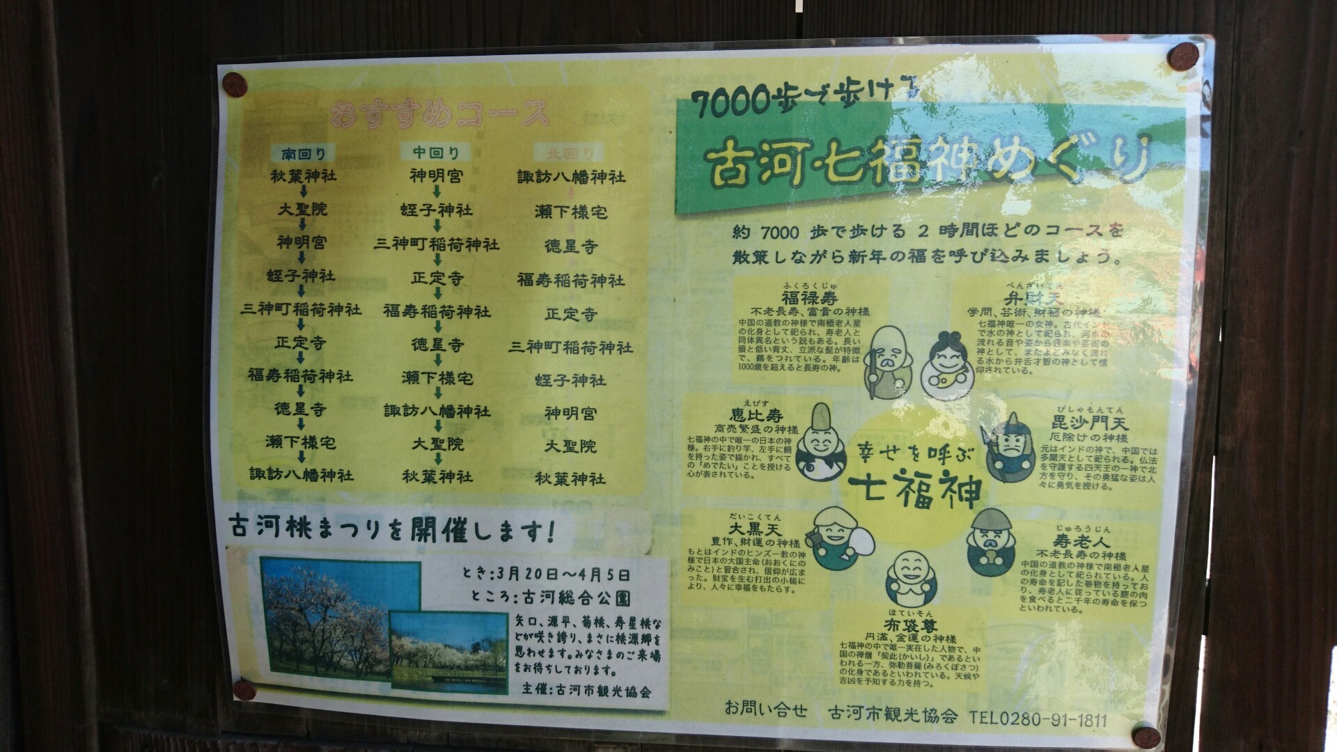 古河七福神めぐりetc おのちゃんさんの古河市の活動データ Yamap ヤマップ