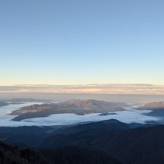 経ヶ岳・法恩寺山 前夜まで曇ってたけど晴れてくれた🌞️