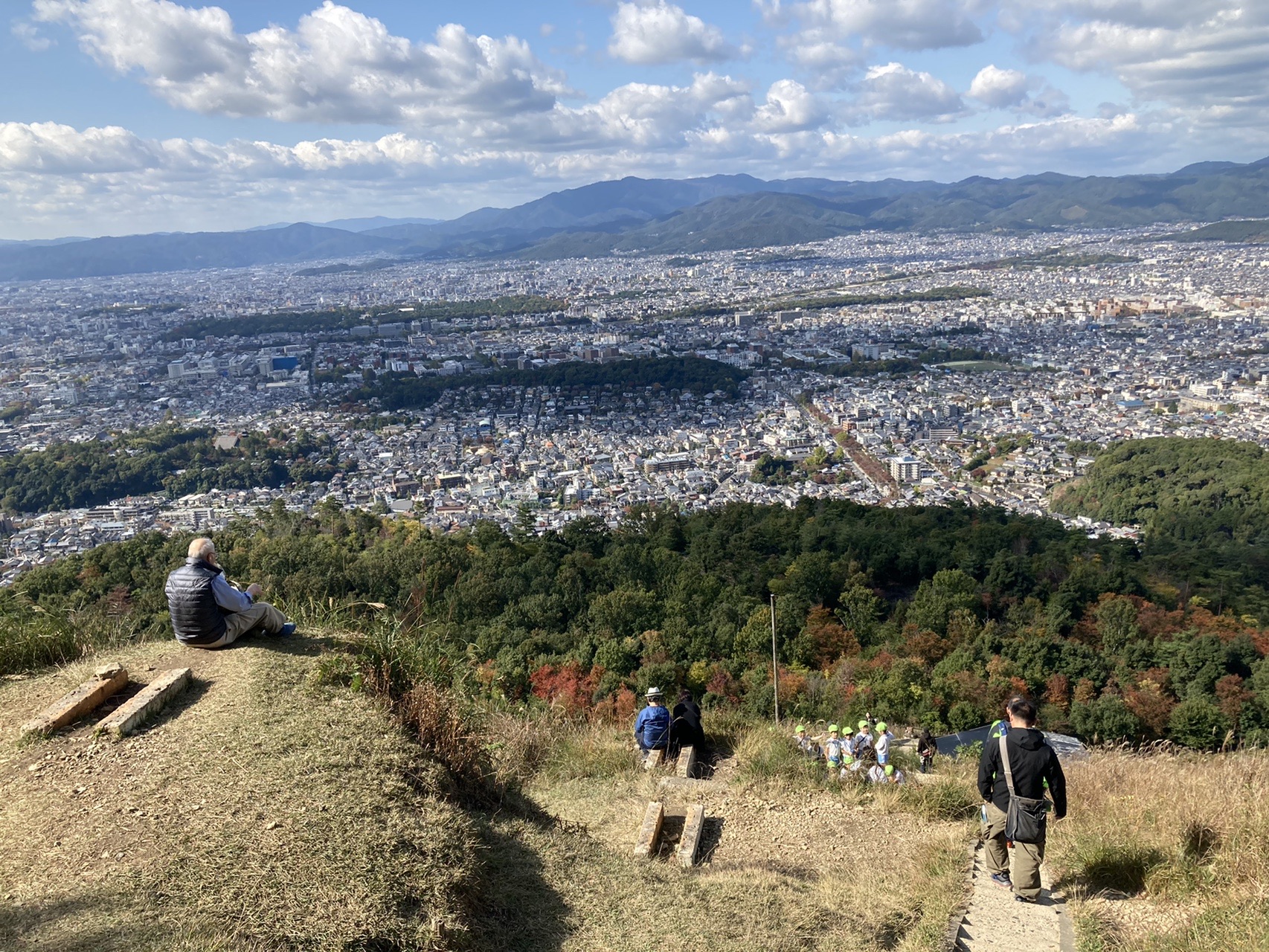大文字山 御陵 山頂 火床 Hayabusa02さんの大文字山 如意ヶ嶽 稲荷山の活動データ Yamap ヤマップ