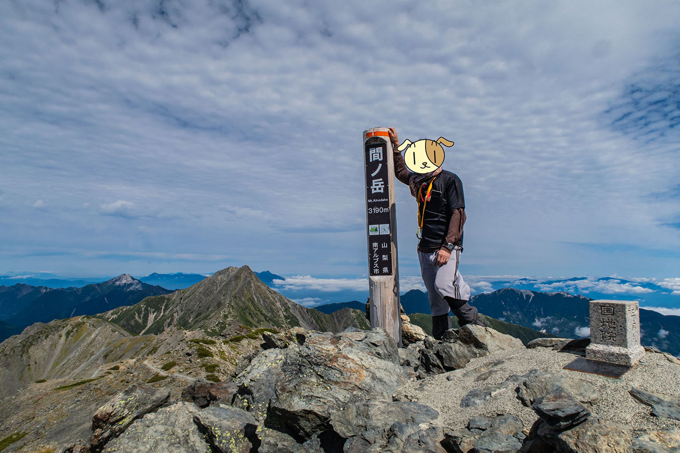 ヘタレ 南アルプスを行く 広河原 両俣小屋 三峰岳 間ノ岳 北岳 Onebitiousさんの北岳 間ノ岳 農鳥岳の活動データ Yamap ヤマップ