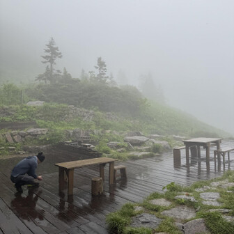 なかなかな雨