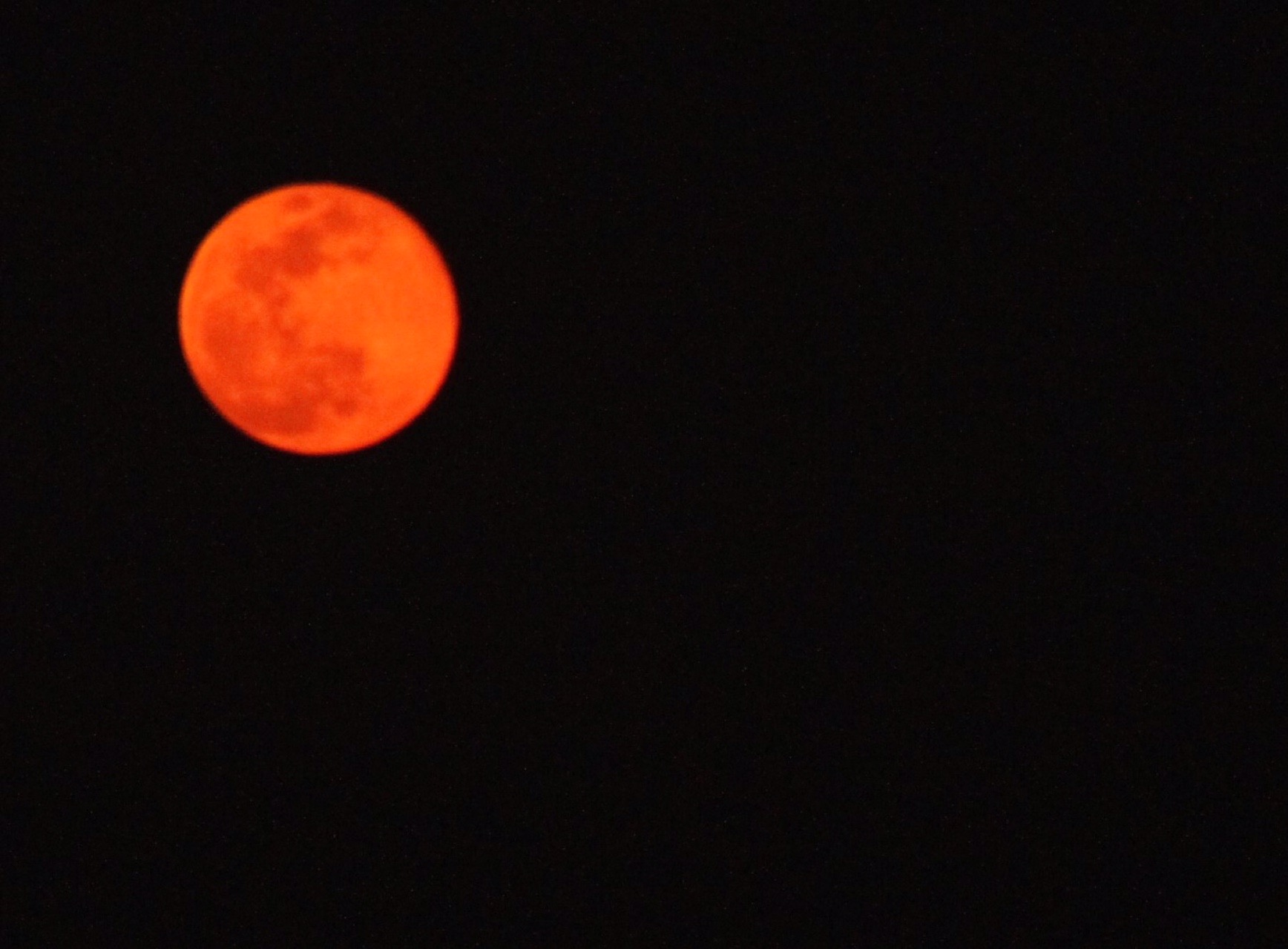三日月山からスーパームーン 04 08 田んぼのかかしさんの立花山 三日月山 城ノ越山の活動データ Yamap ヤマップ